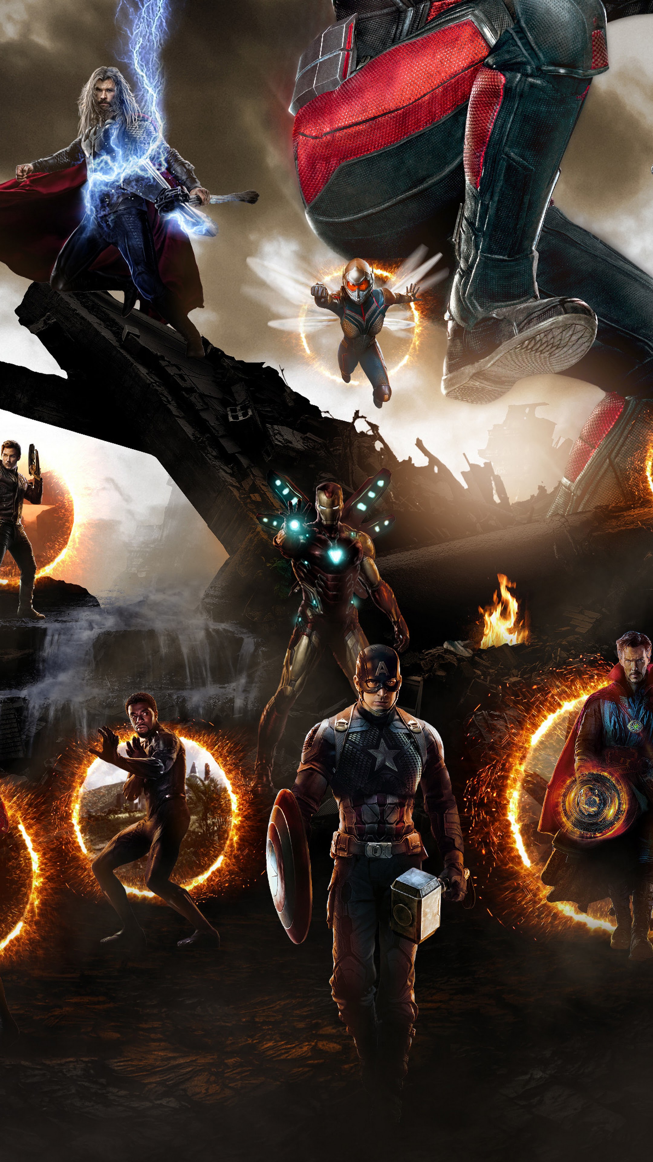 Avengers Endgame Final Battle Artwork Wallpapers