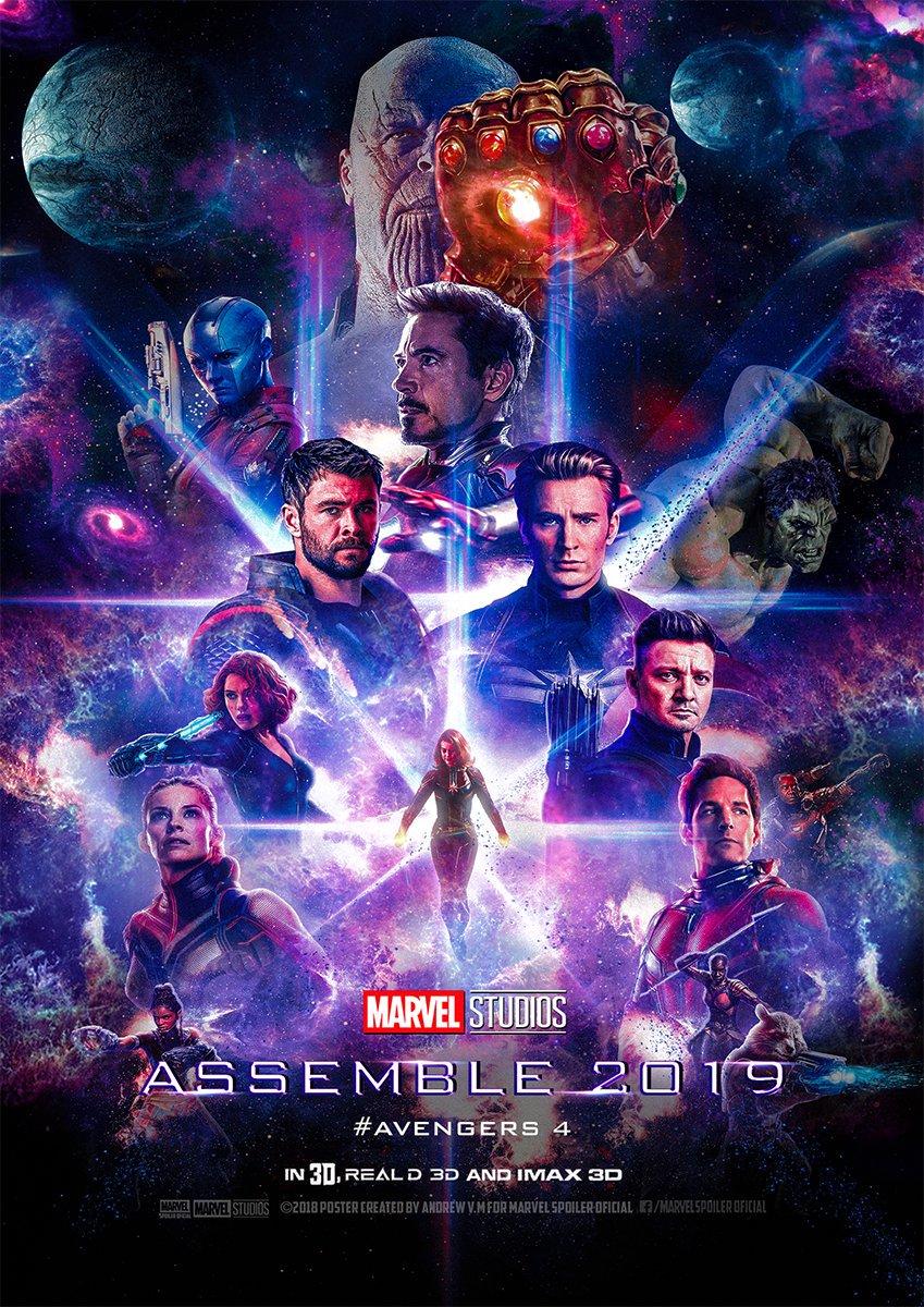 Avengers Endgame Imax Poster Wallpapers