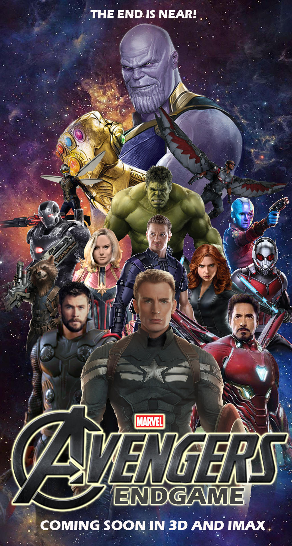 Avengers Endgame Imax Poster Wallpapers