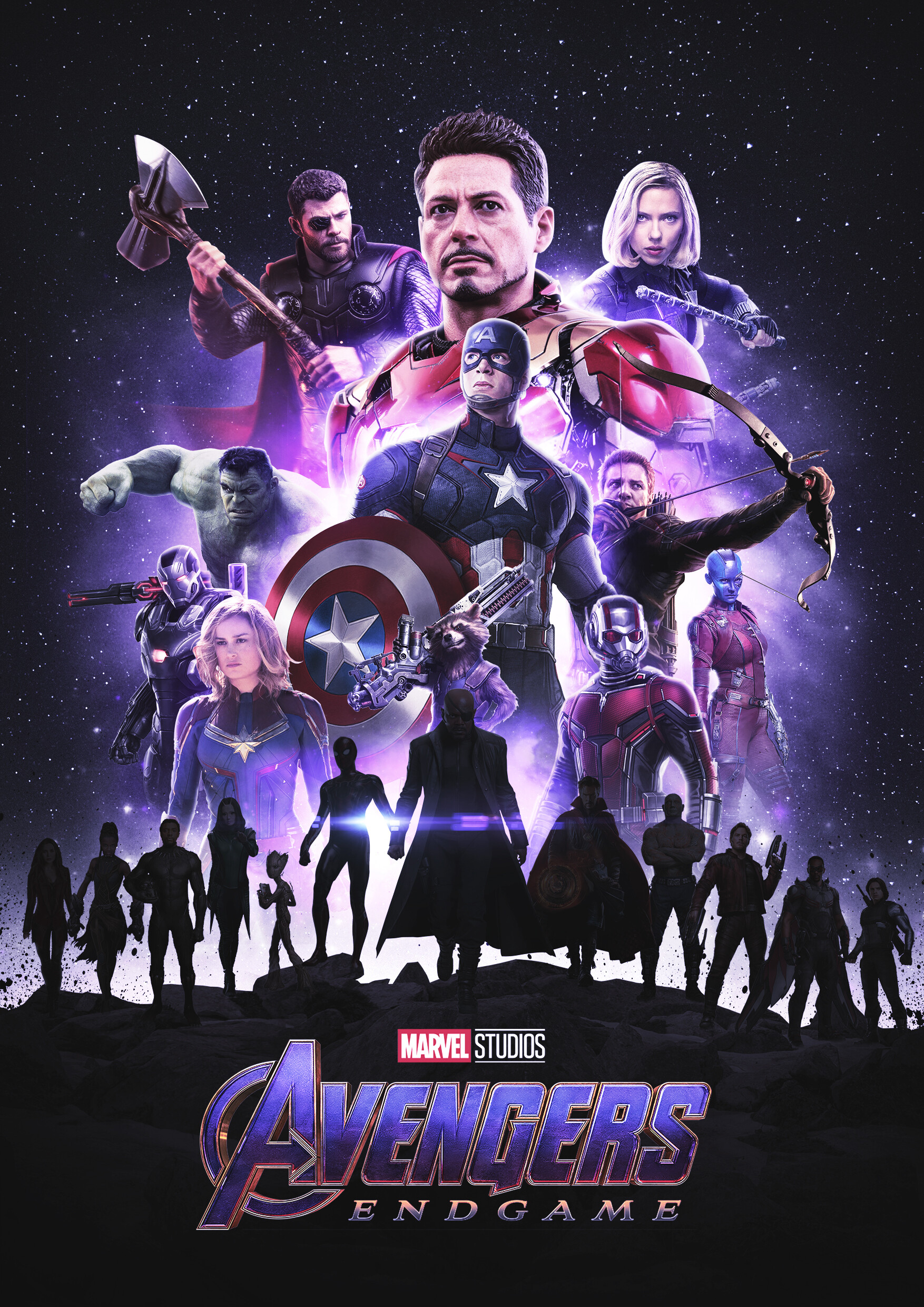 Avengers Endgame International Poster Wallpapers