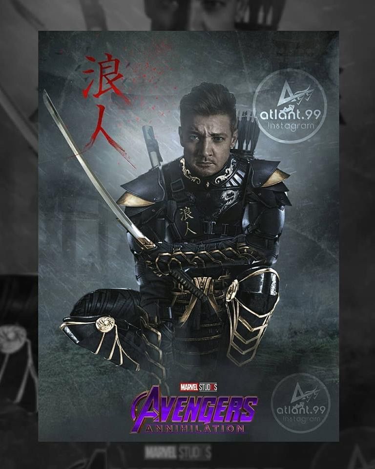 Avengers Endgame Jeremy Renner As Ronin Artwork Wallpapers