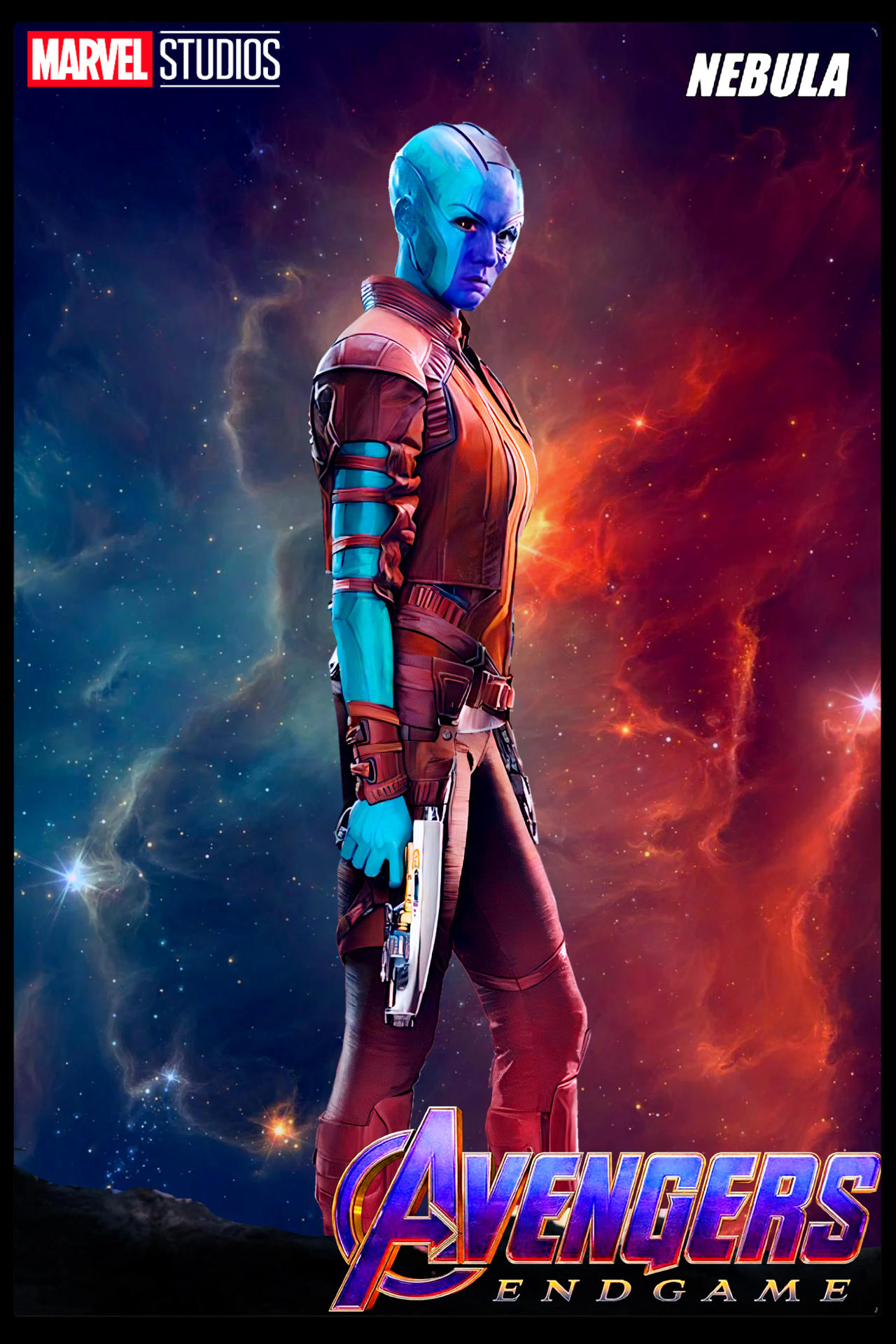 Avengers Endgame Nebula Poster Art Wallpapers