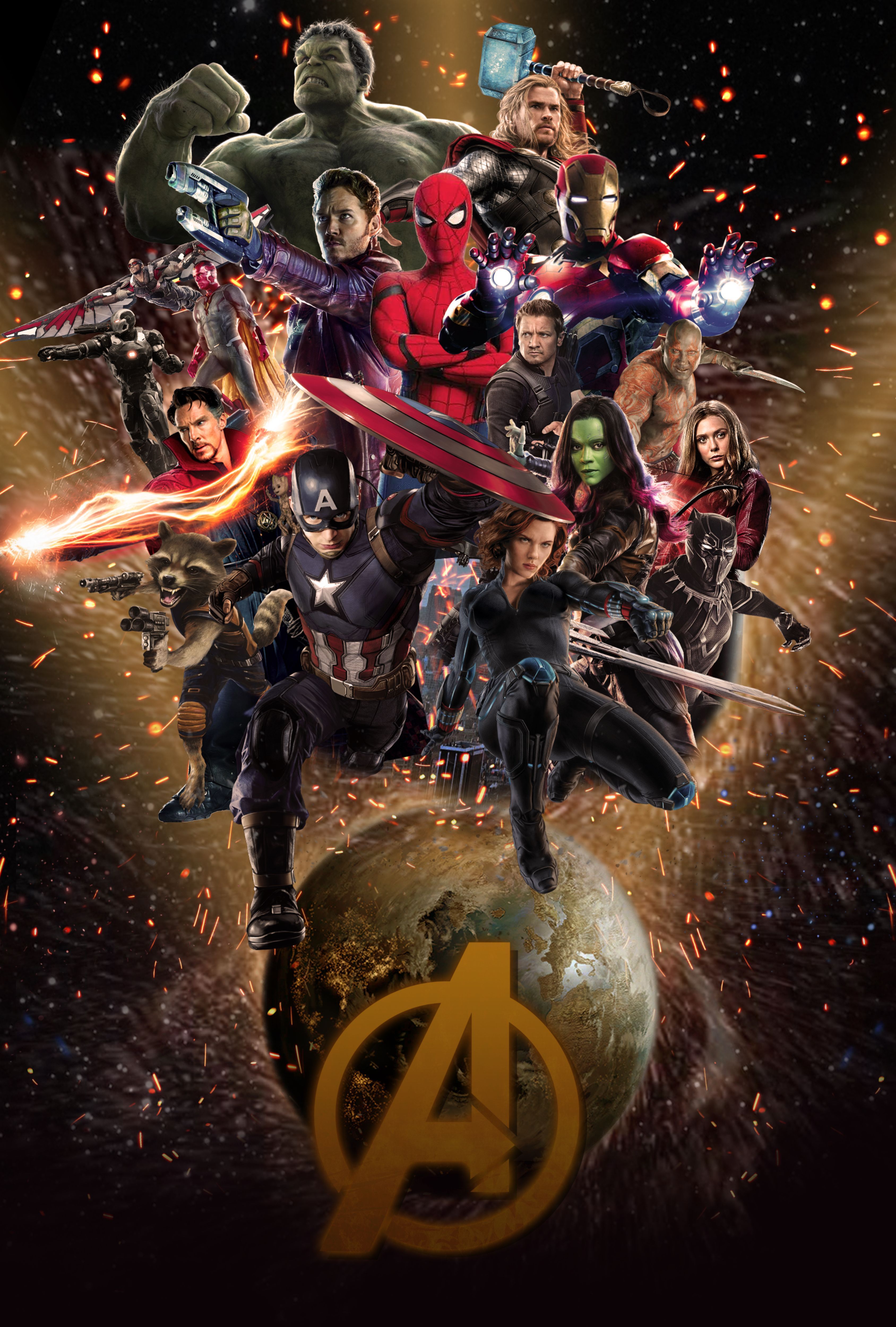 Avengers Endgame New 4K 8K Poster Wallpapers