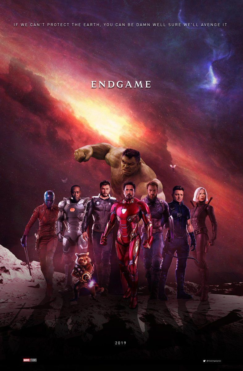 Avengers Endgame Official Poster Wallpapers