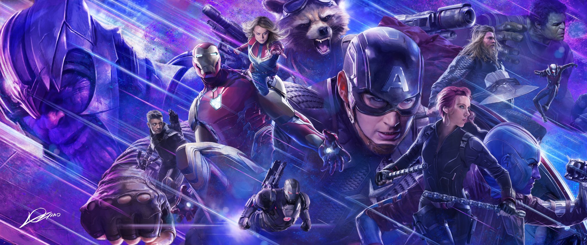 Avengers Endgame Rocket Raccoon Poster Art Wallpapers