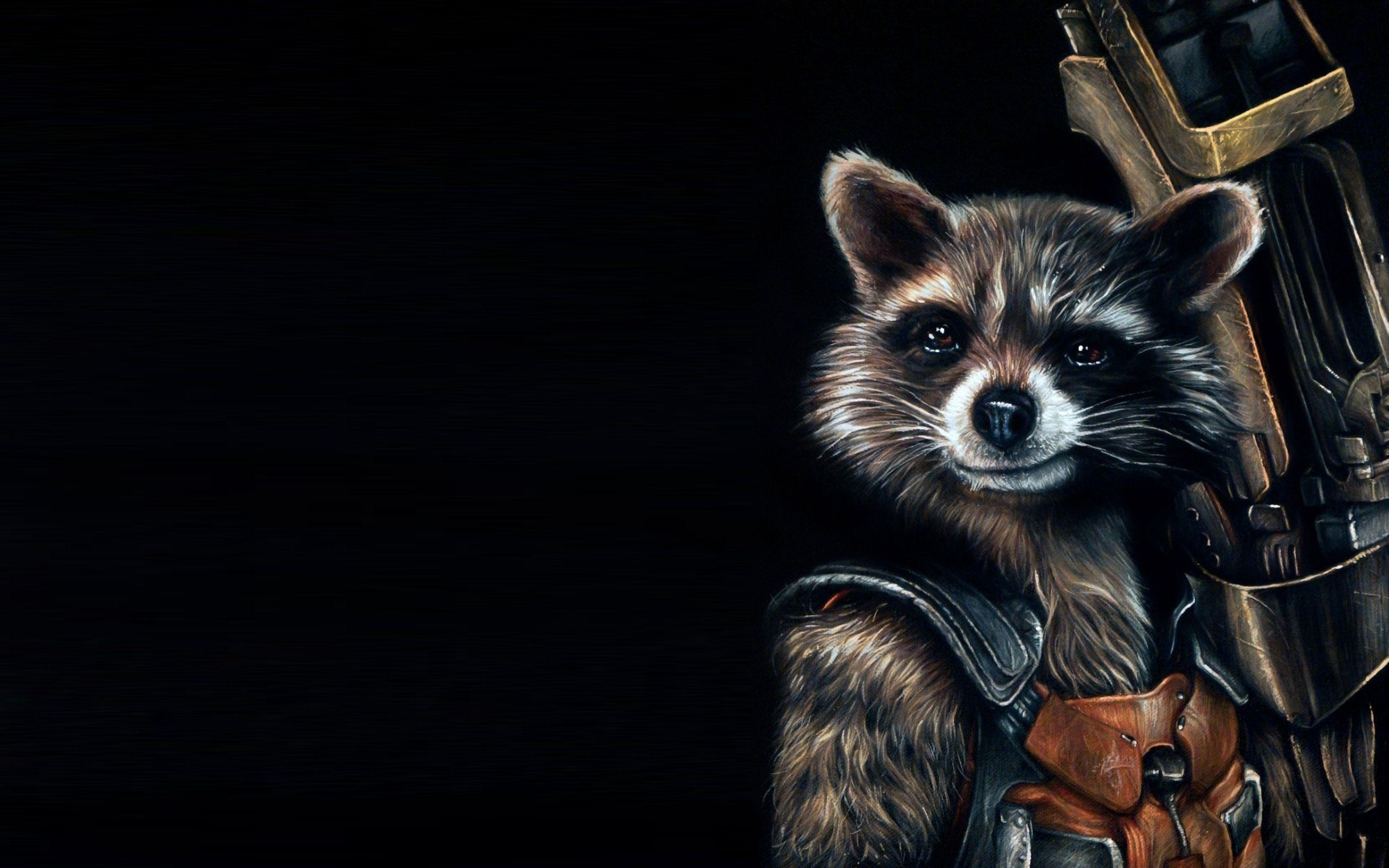 Avengers Endgame Rocket Raccoon Poster Art Wallpapers