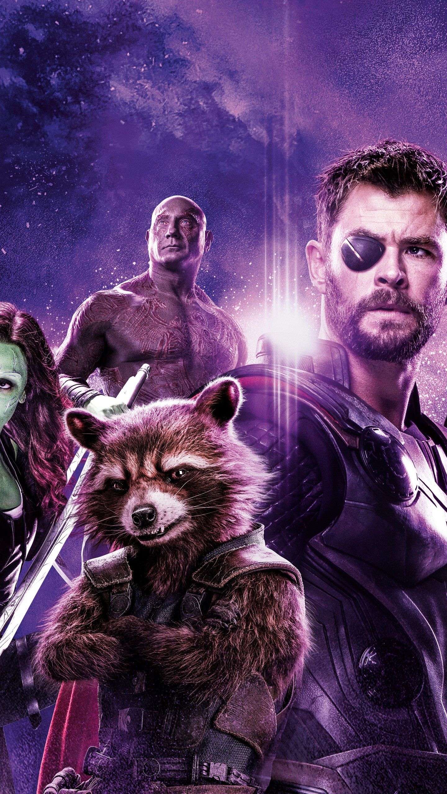 Avengers Endgame Rocket Raccoon Poster Art Wallpapers