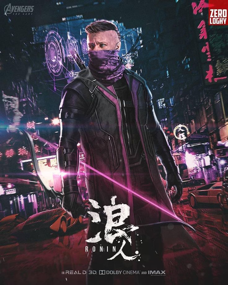 Avengers Endgame Ronin Hawkeye Poster Key Art Wallpapers