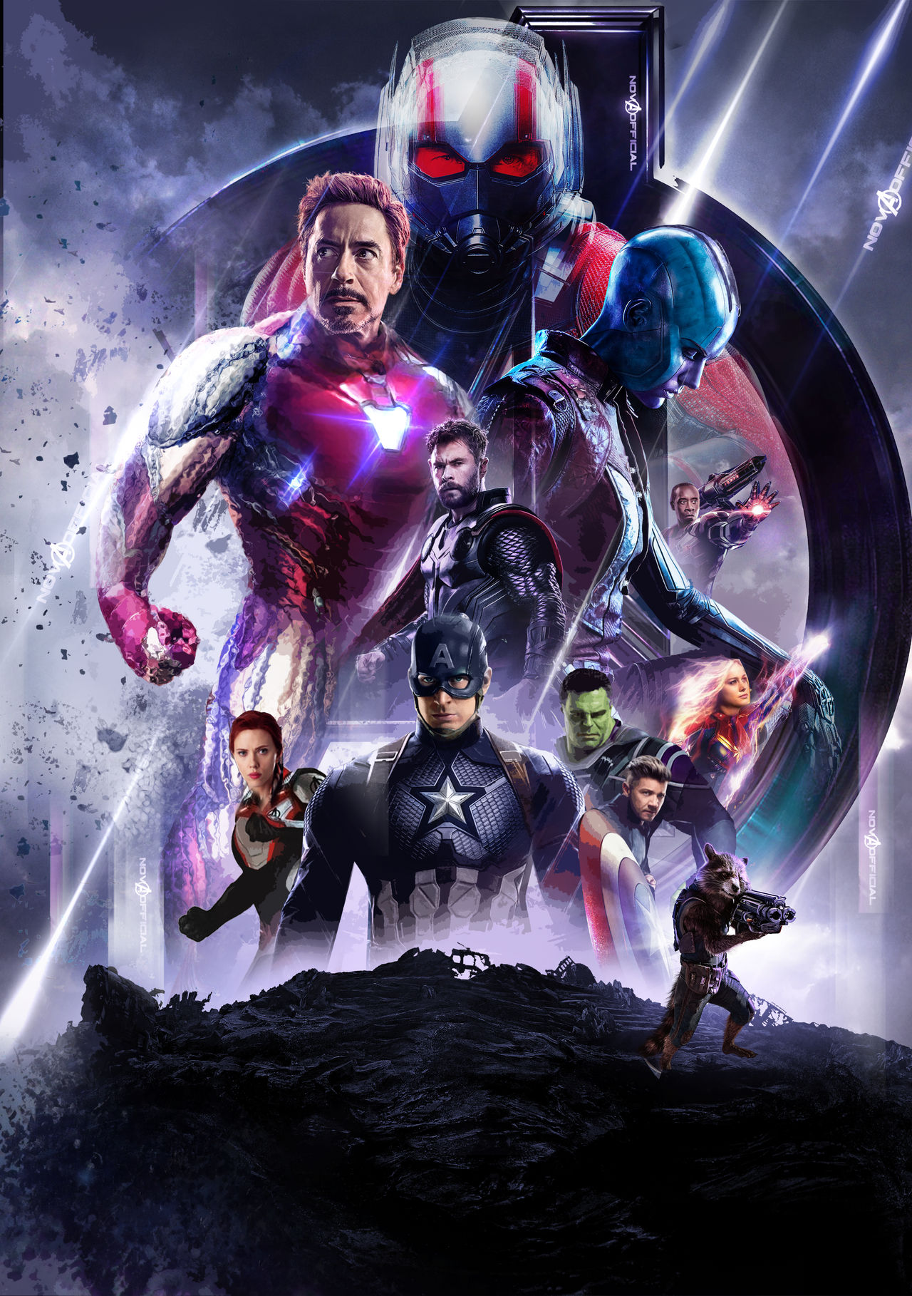Avengers Endgame Thor Poster Artwork Wallpapers