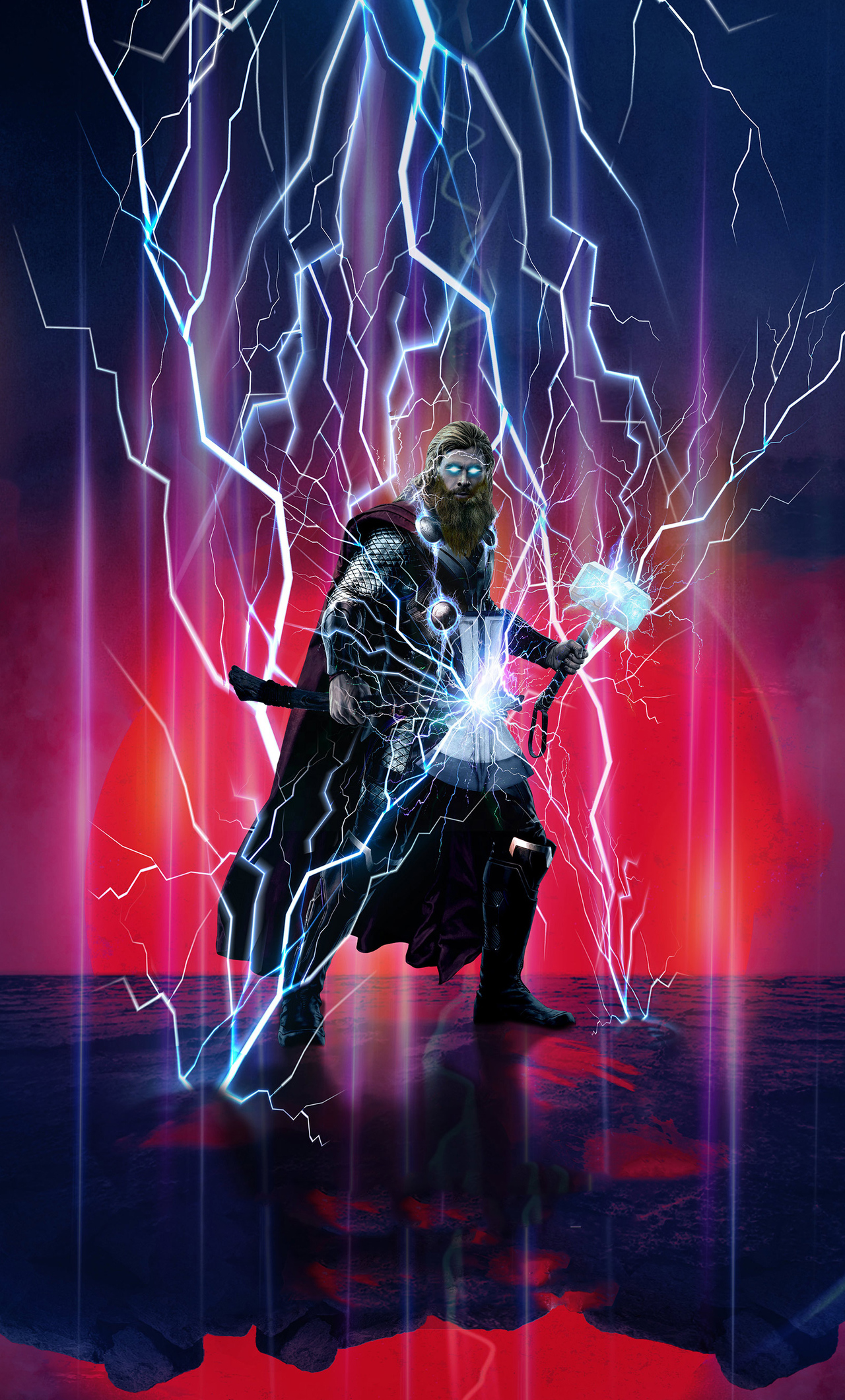 Avengers Endgame Thor Poster Artwork Wallpapers