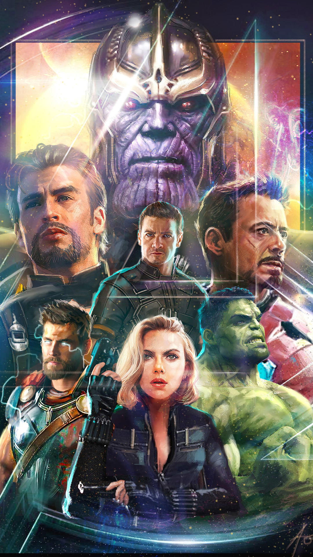 Avengers Infinity War 2018 All Characters Fan Poster Wallpapers