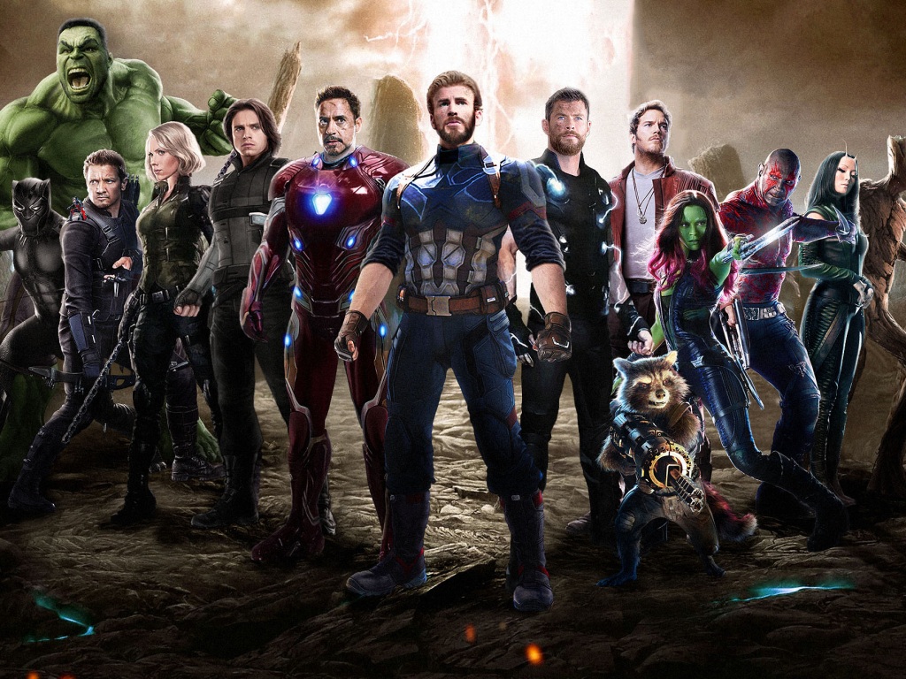 Avengers Infinity War 2018 All Characters Fan Poster Wallpapers