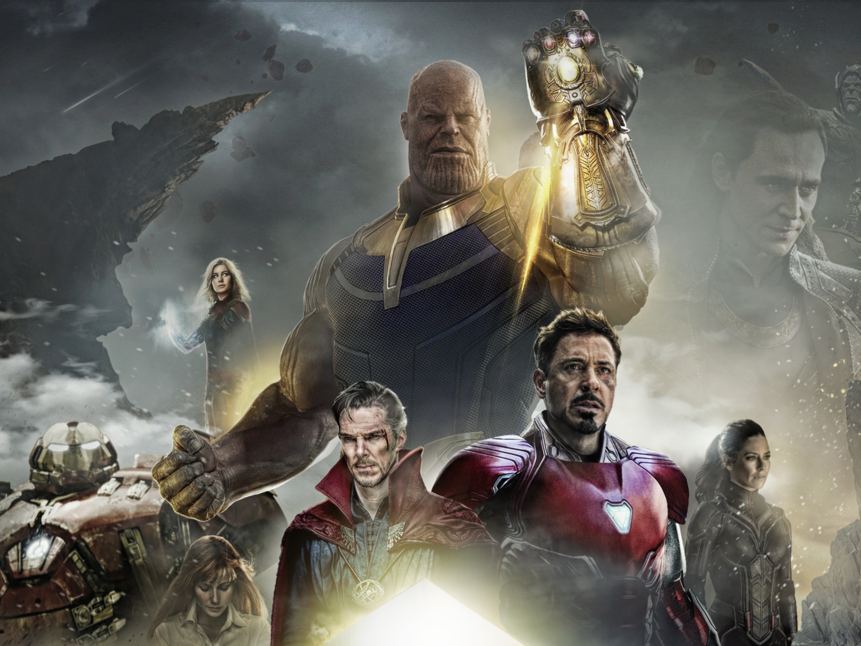 Avengers Infinity War 2018 All Characters Fan Poster Wallpapers