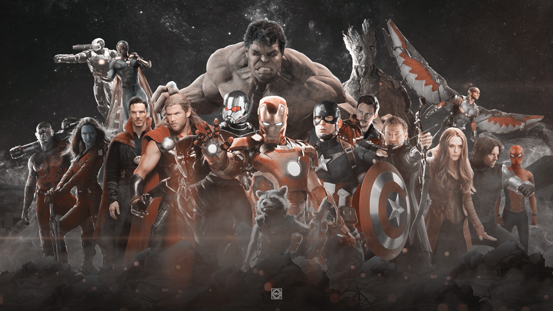 Avengers Infinity War Fan Art Wallpapers