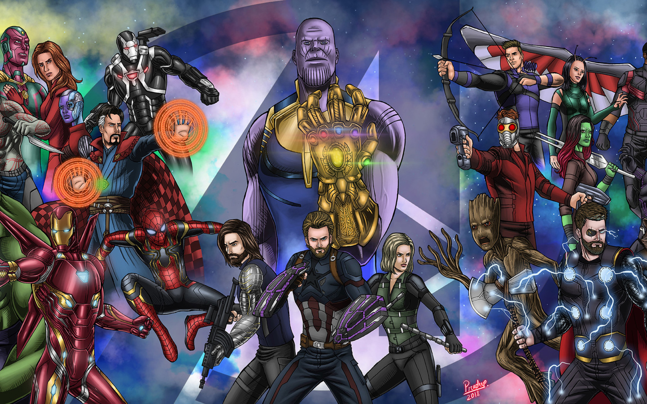 Avengers Infinity War Fan Art Wallpapers