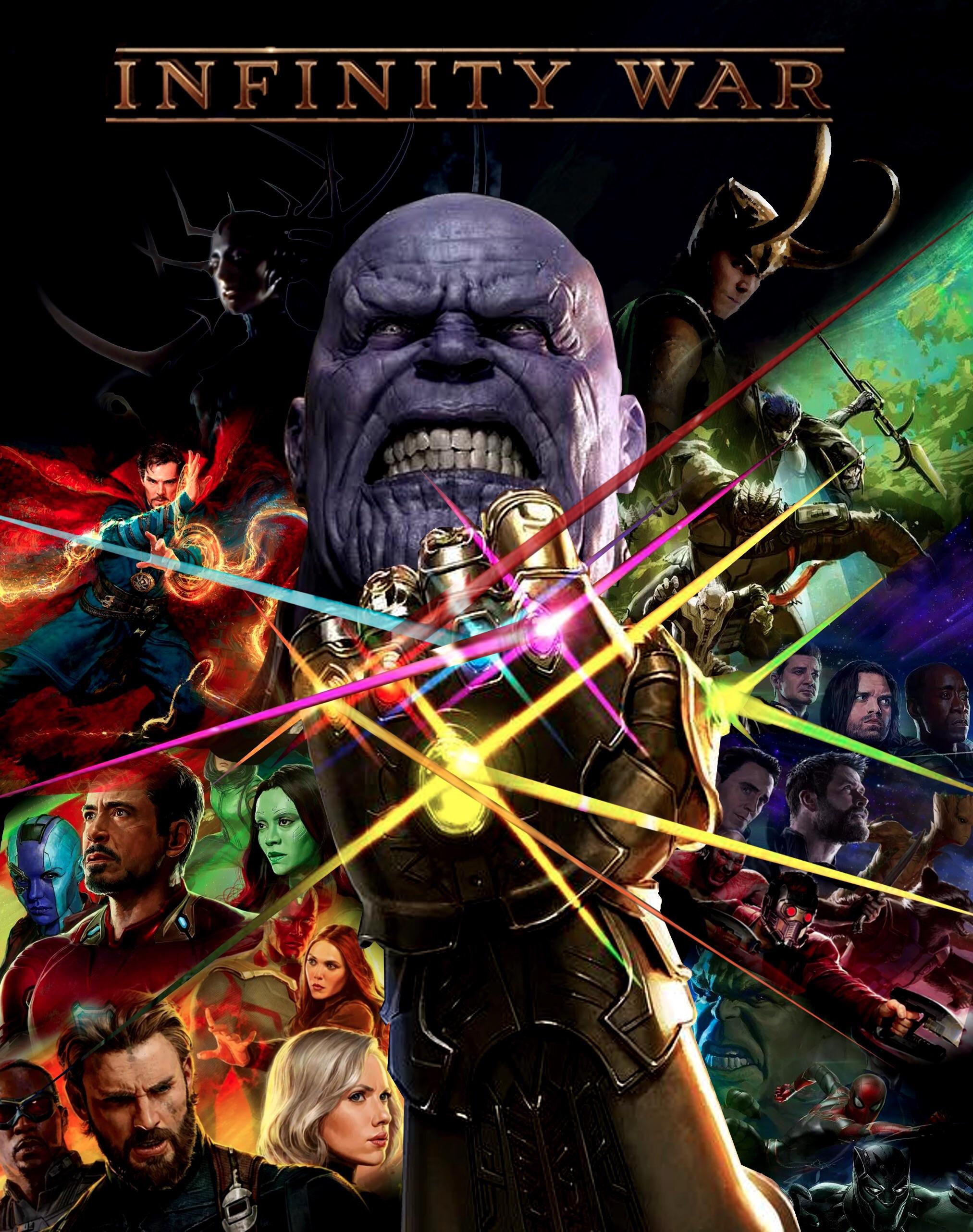 Avengers Infinity War Gauntlet Imax Poster Wallpapers