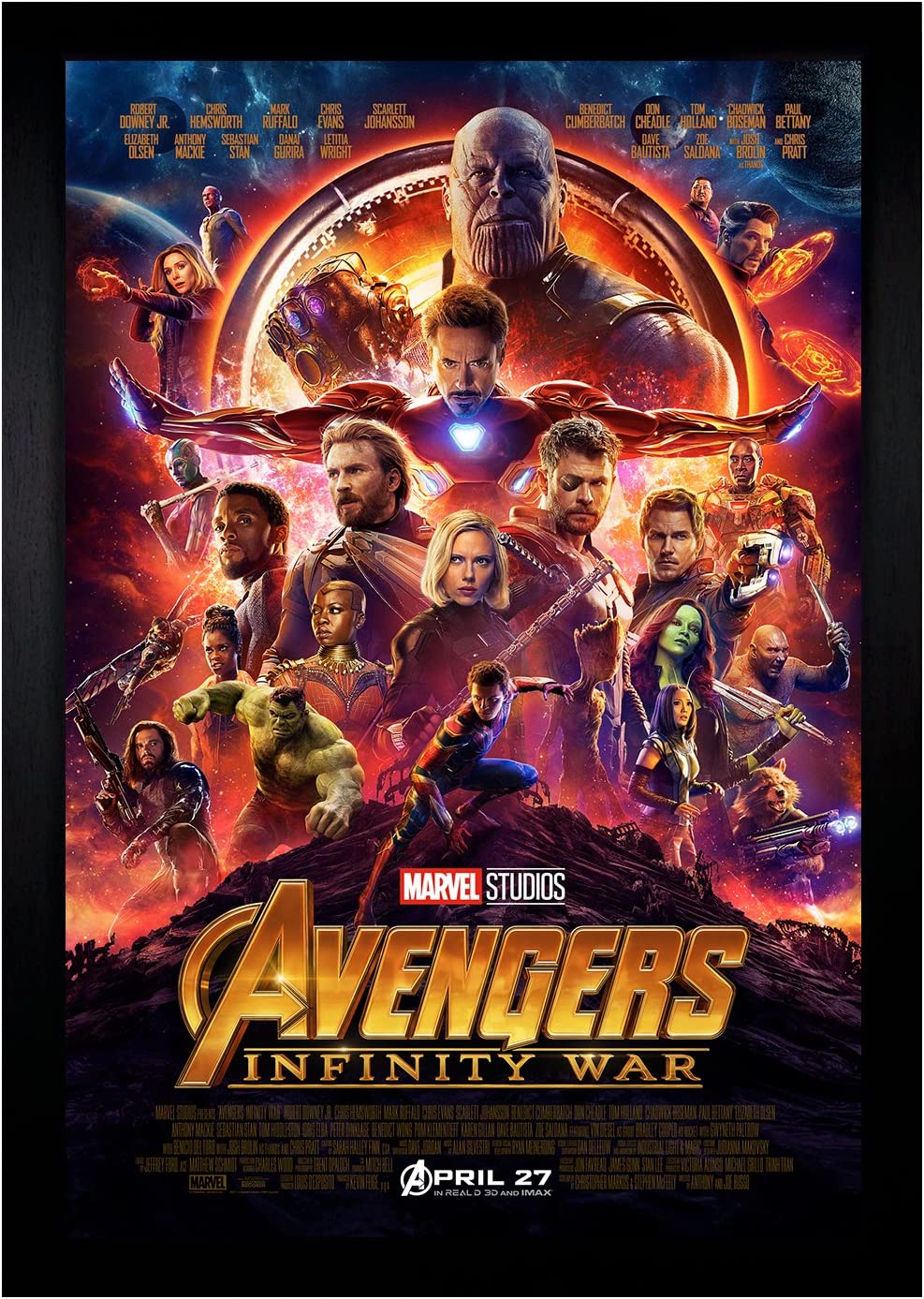 Avengers Infinity War International Poster Wallpapers