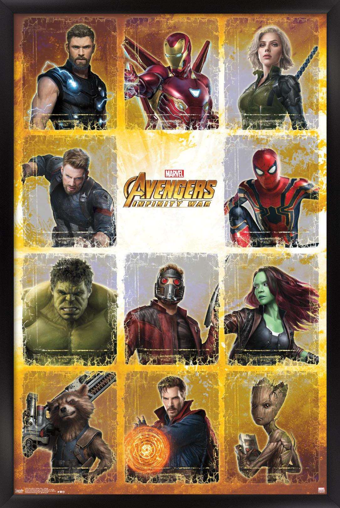 Avengers Infinity War International Poster Wallpapers