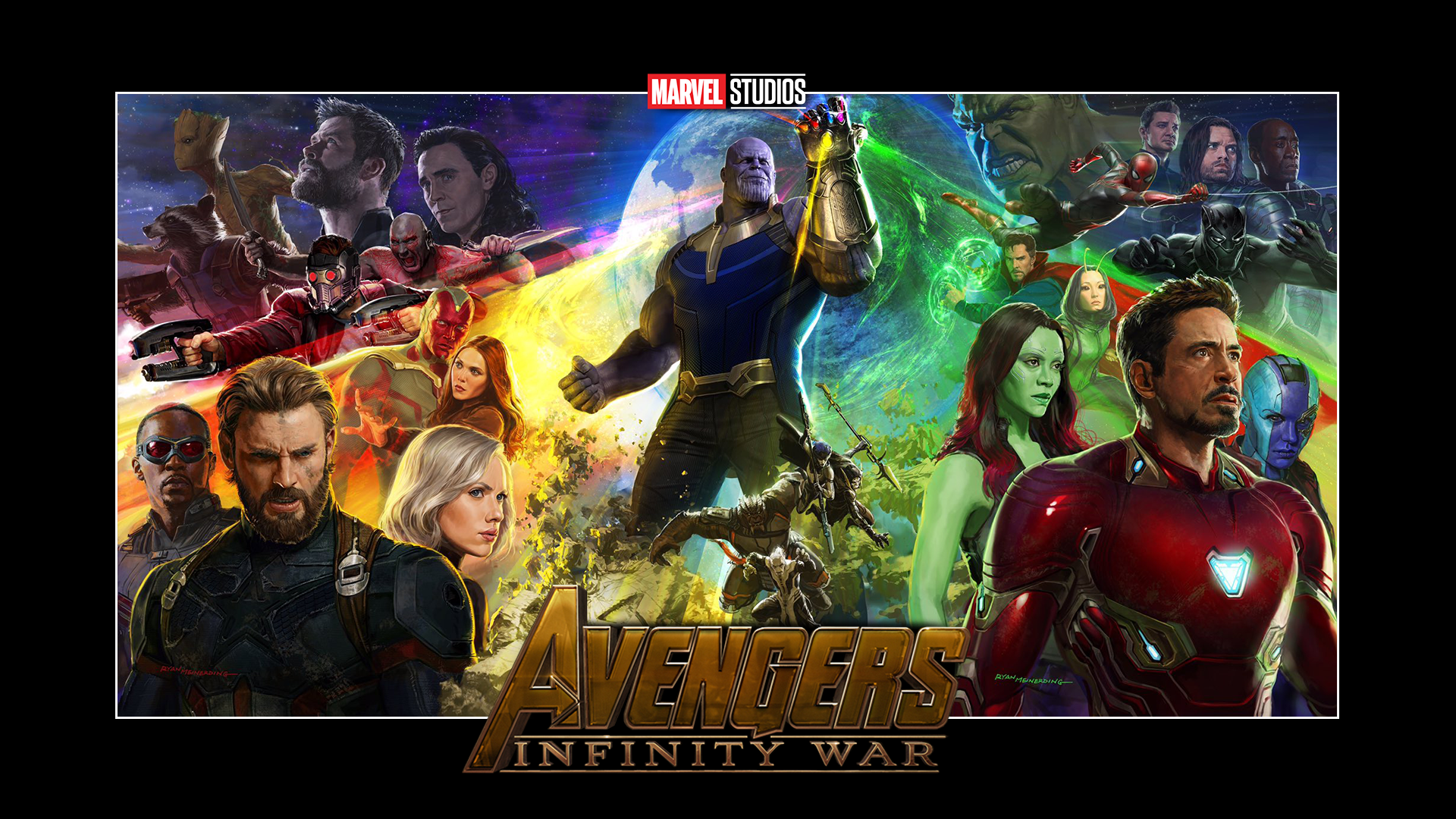 Avengers Infinity War International Poster Wallpapers