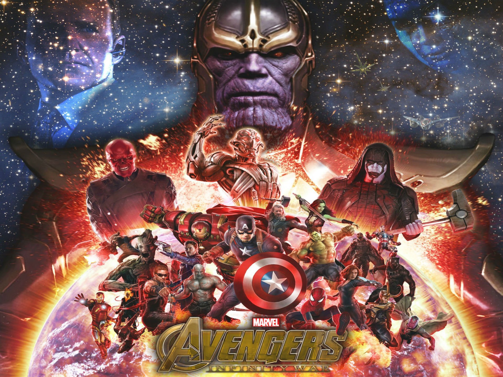 Avengers Infinity War Latest Poster Wallpapers