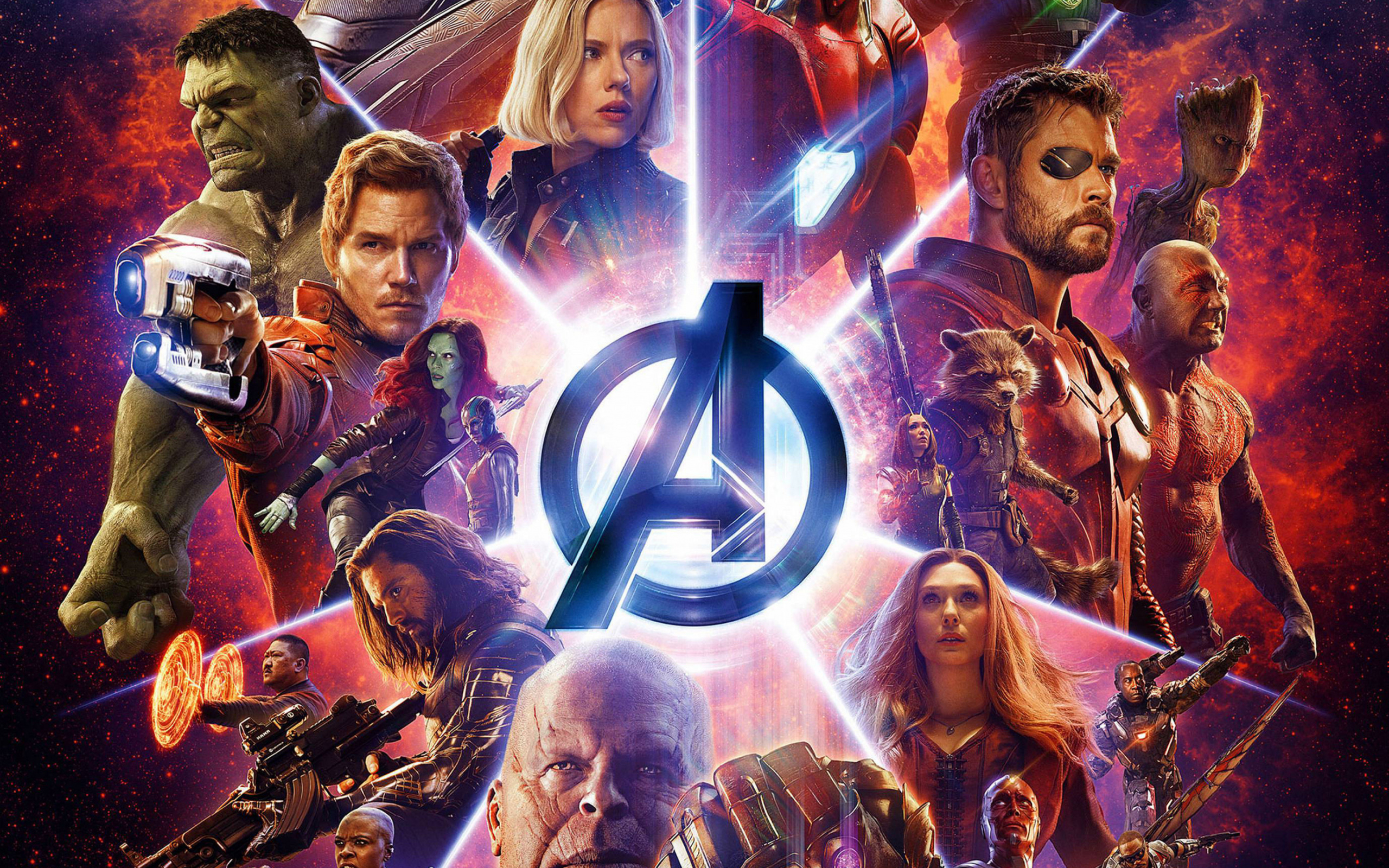 Avengers Infinty War 2018 Poster Wallpapers