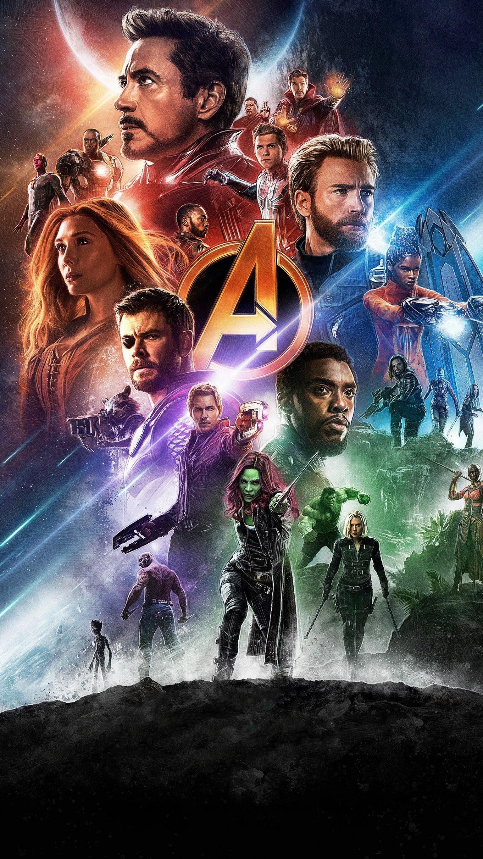 Avengers Infinty War 2018 Poster Wallpapers