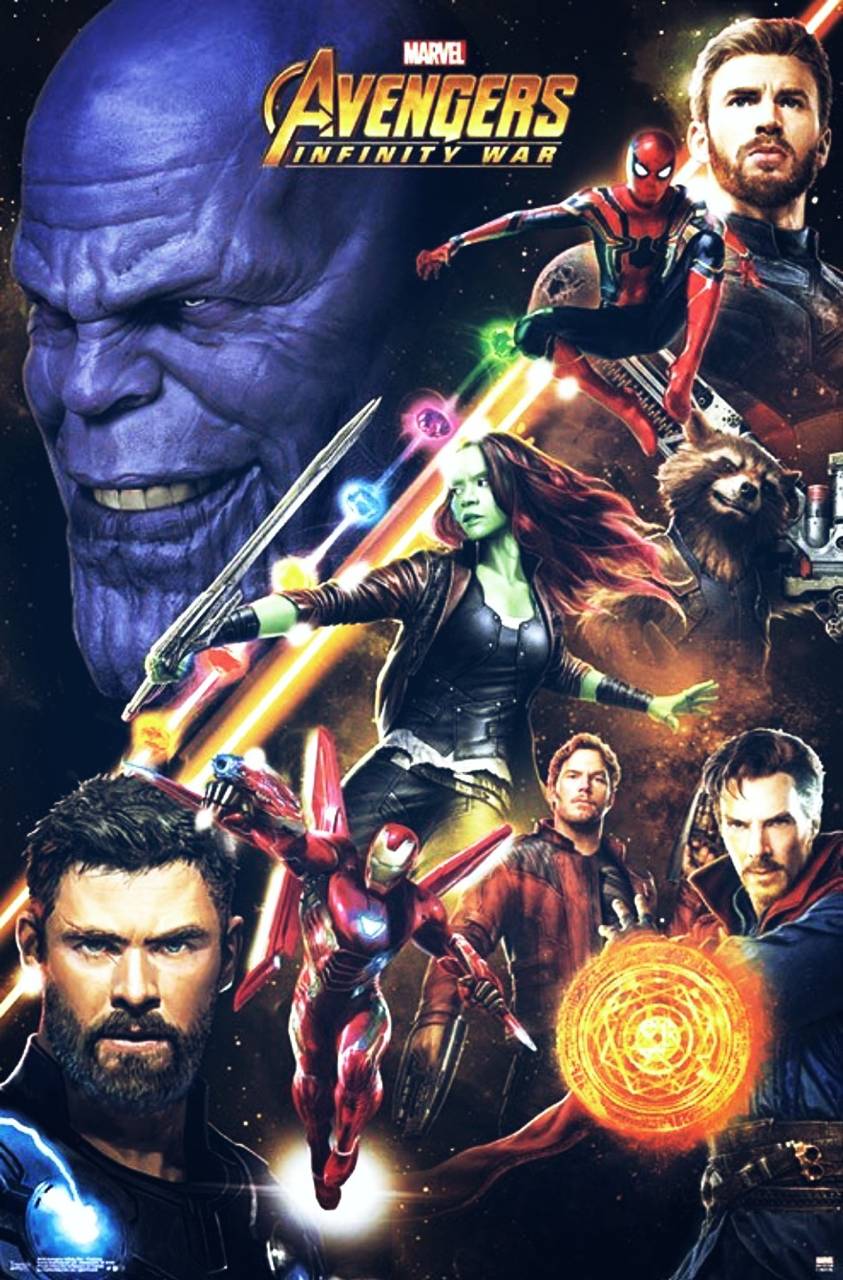 Avengers Infinty War 2018 Poster Wallpapers