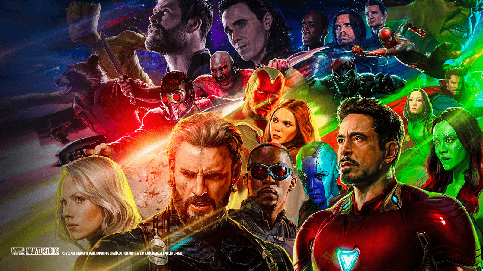 Avengers Infinty War All Superhero Fanart Wallpapers