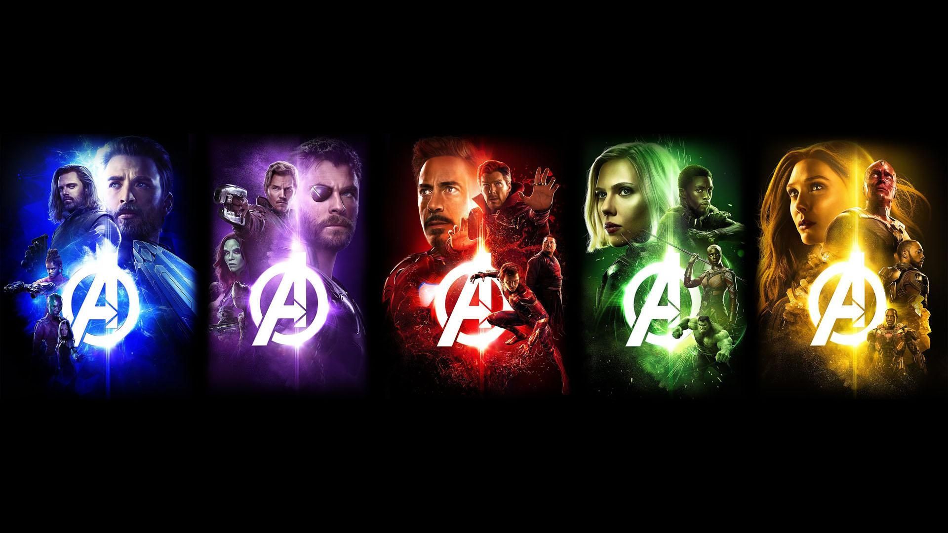 Avengers Infinty War Logo Wallpapers