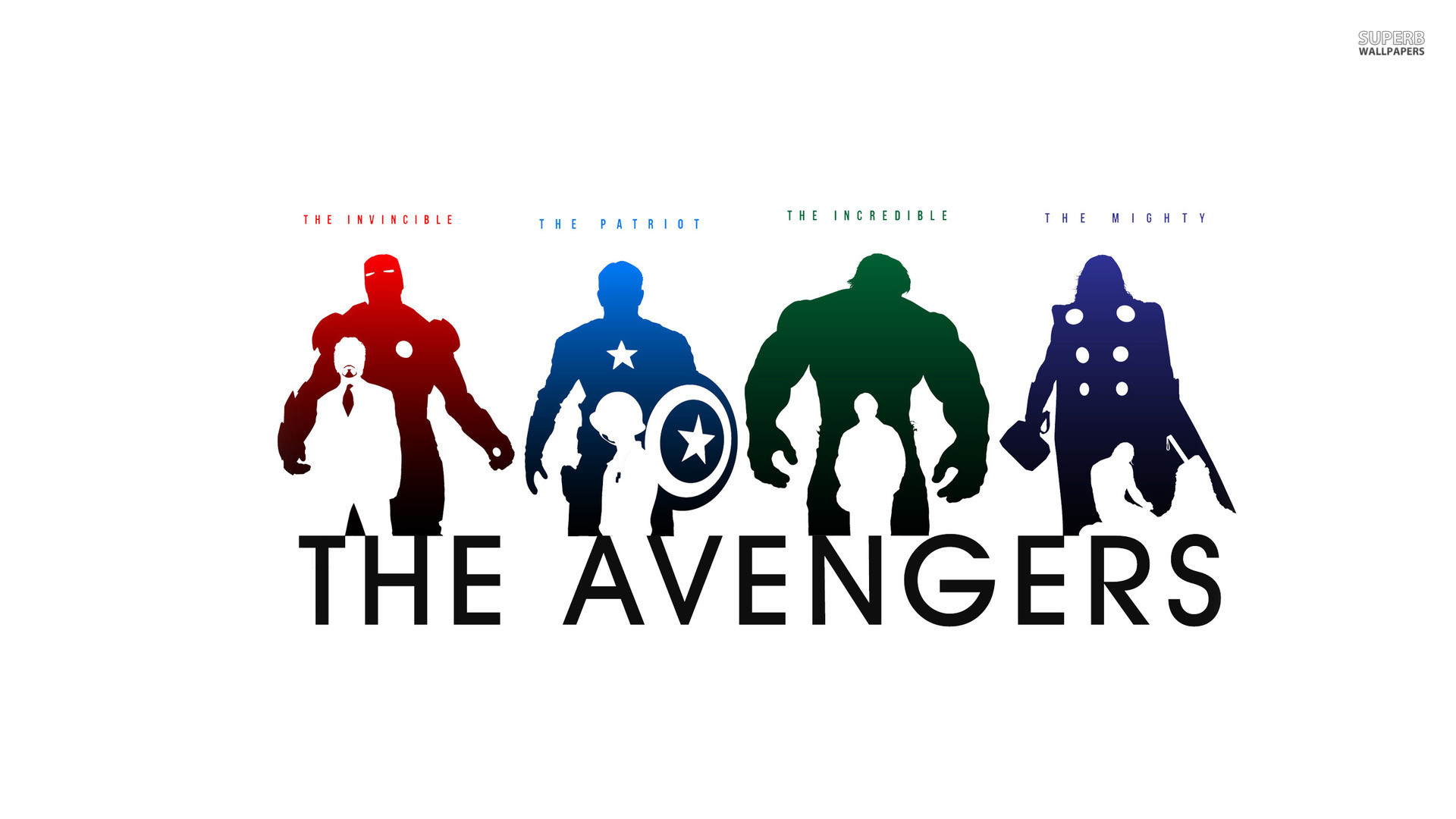 Avengers Logo Minimal Art Wallpapers