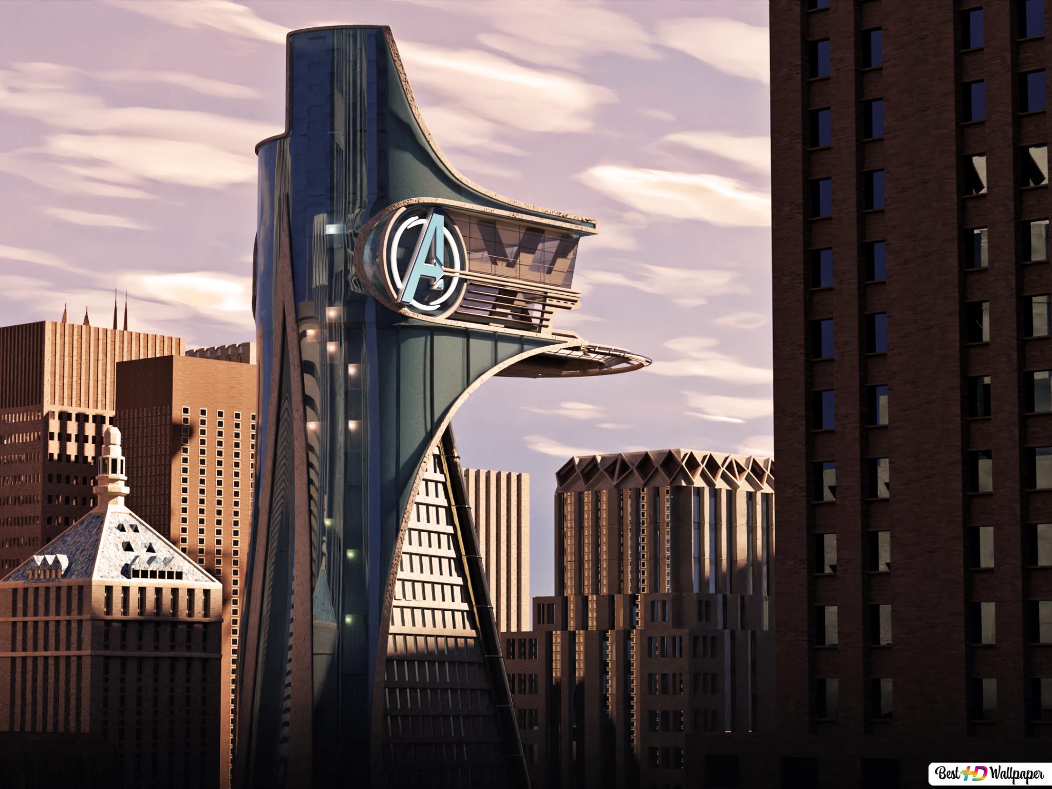 Avengers Tower Background