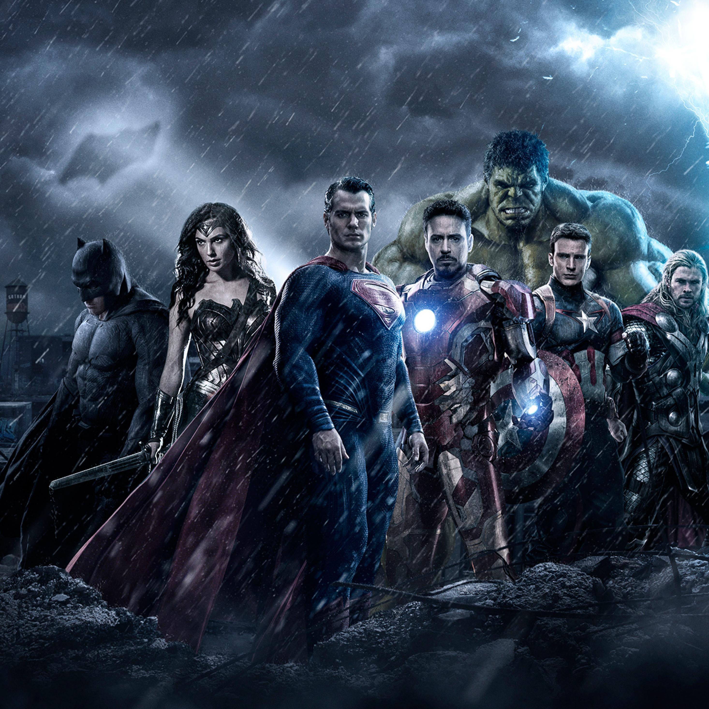 Avengers Vs Justice League Wallpapers