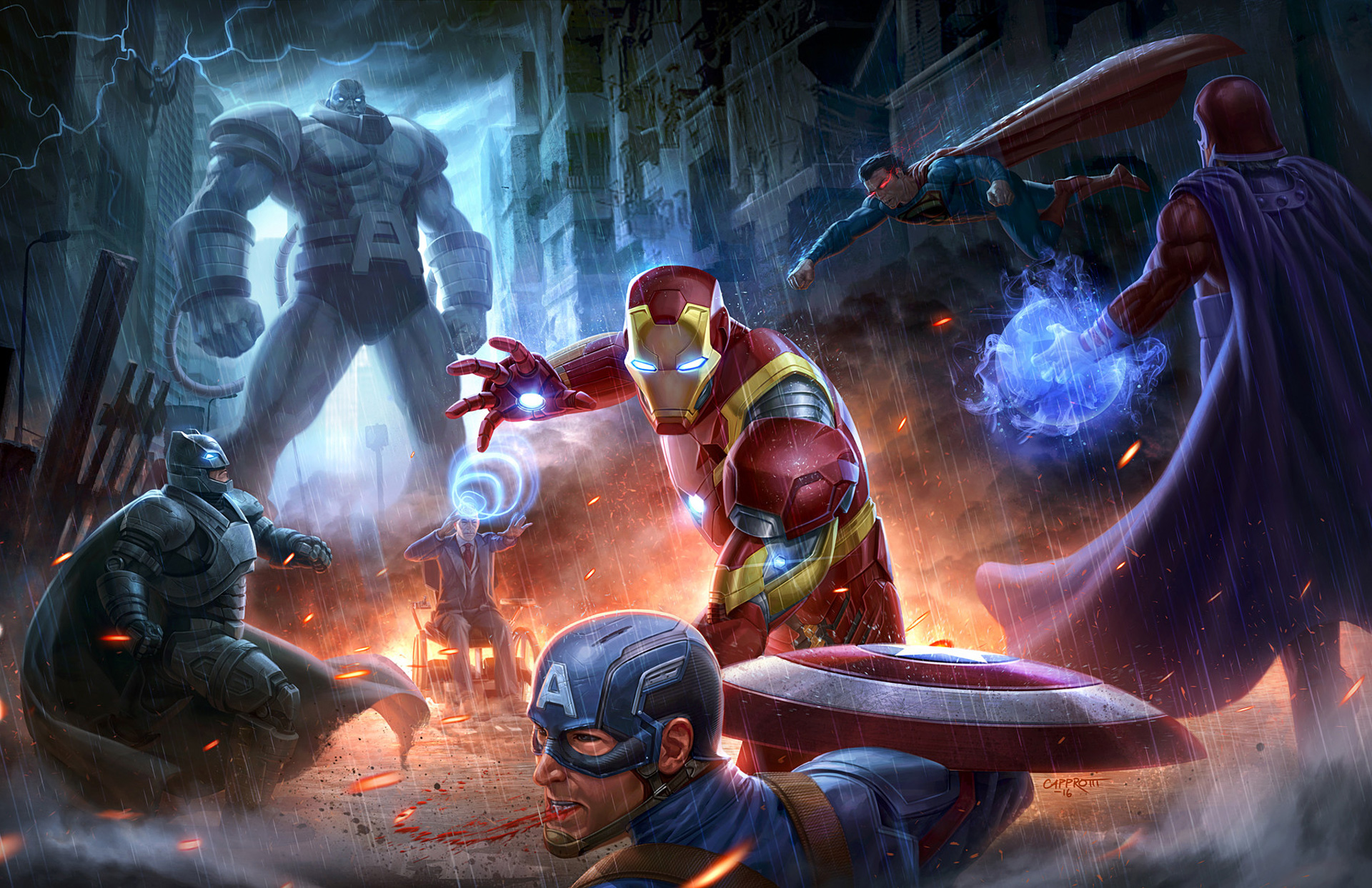 Avengers Vs Justice League Wallpapers