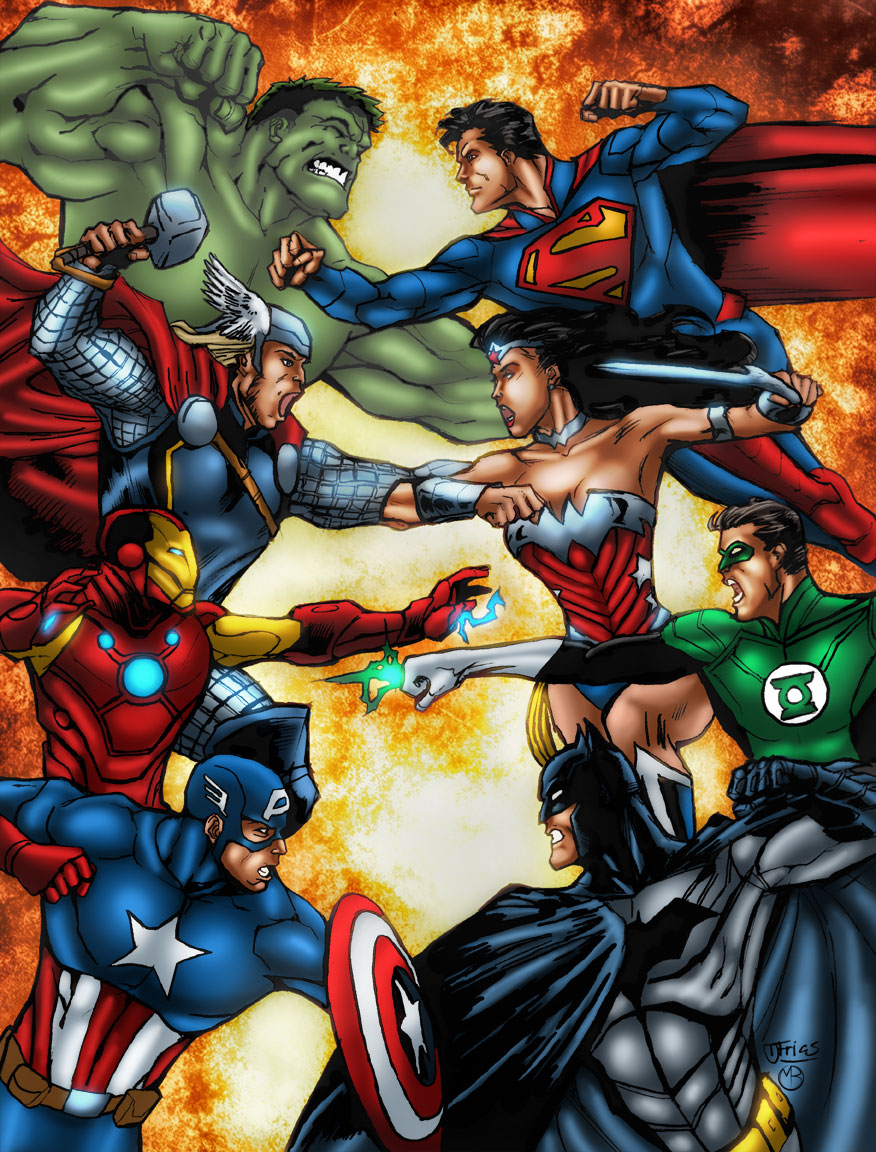 Avengers Vs Justice League Wallpapers