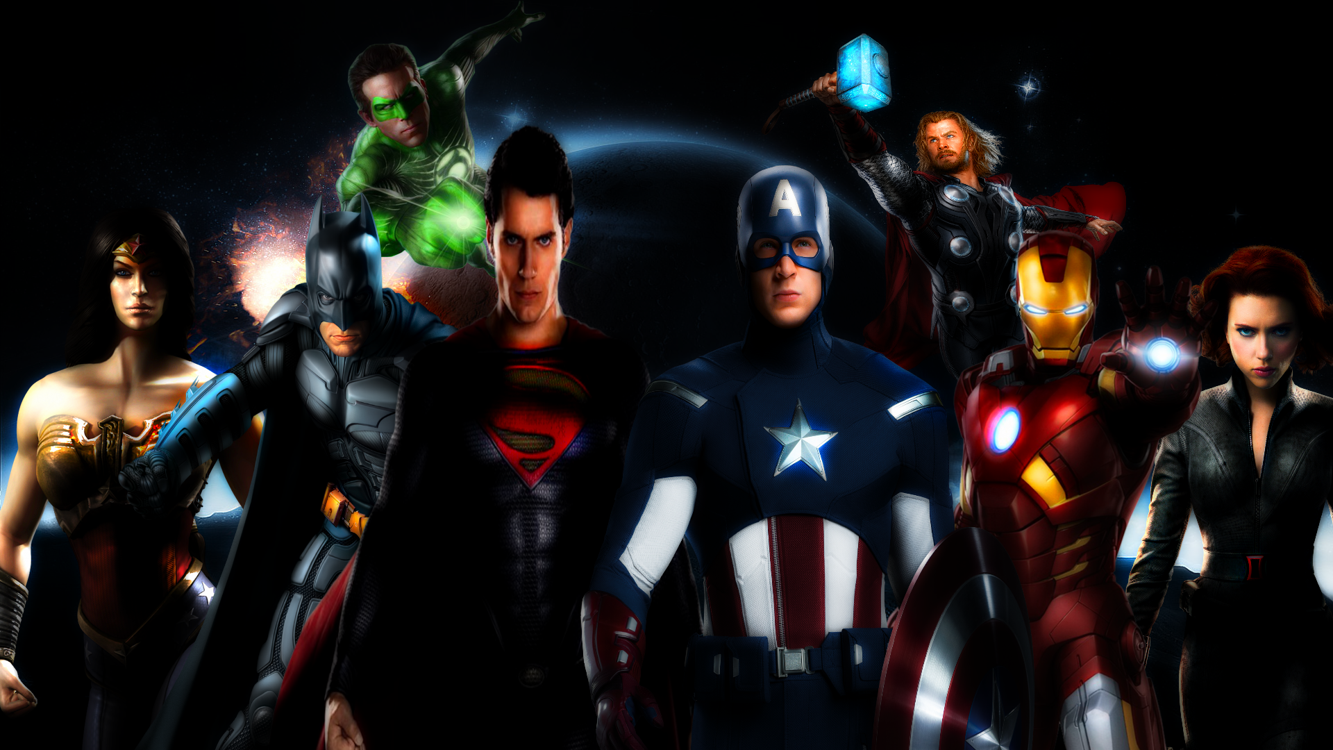 Avengers Vs Justice League Wallpapers