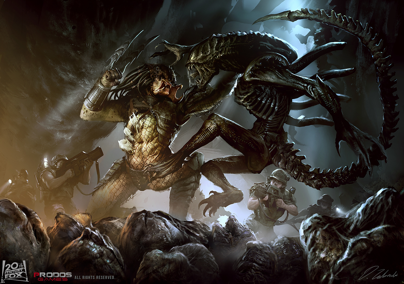 Avp: Alien Vs. Predator Wallpapers