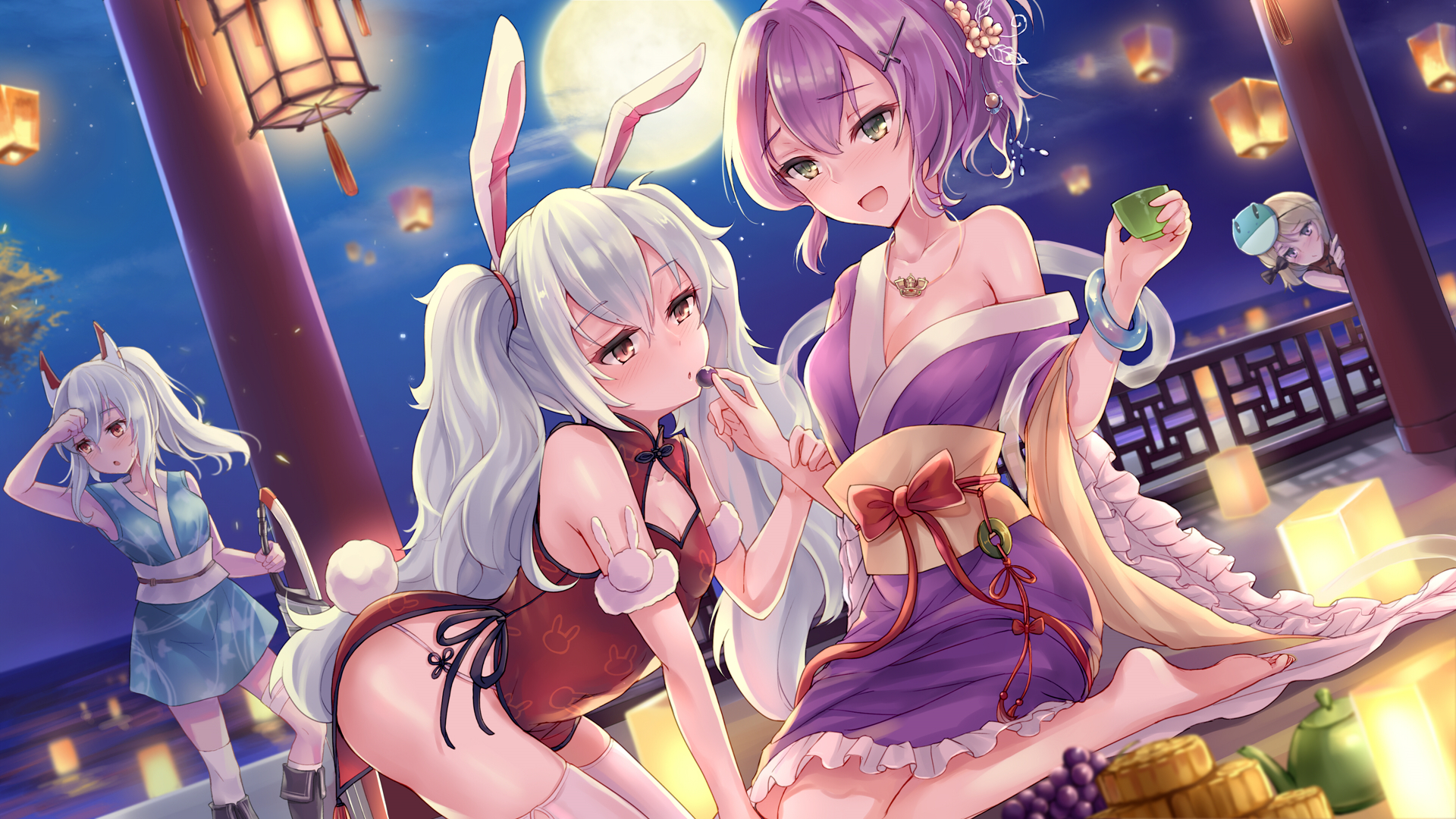 Ayanami, Javelin And Laffey Azur Lane Wallpapers