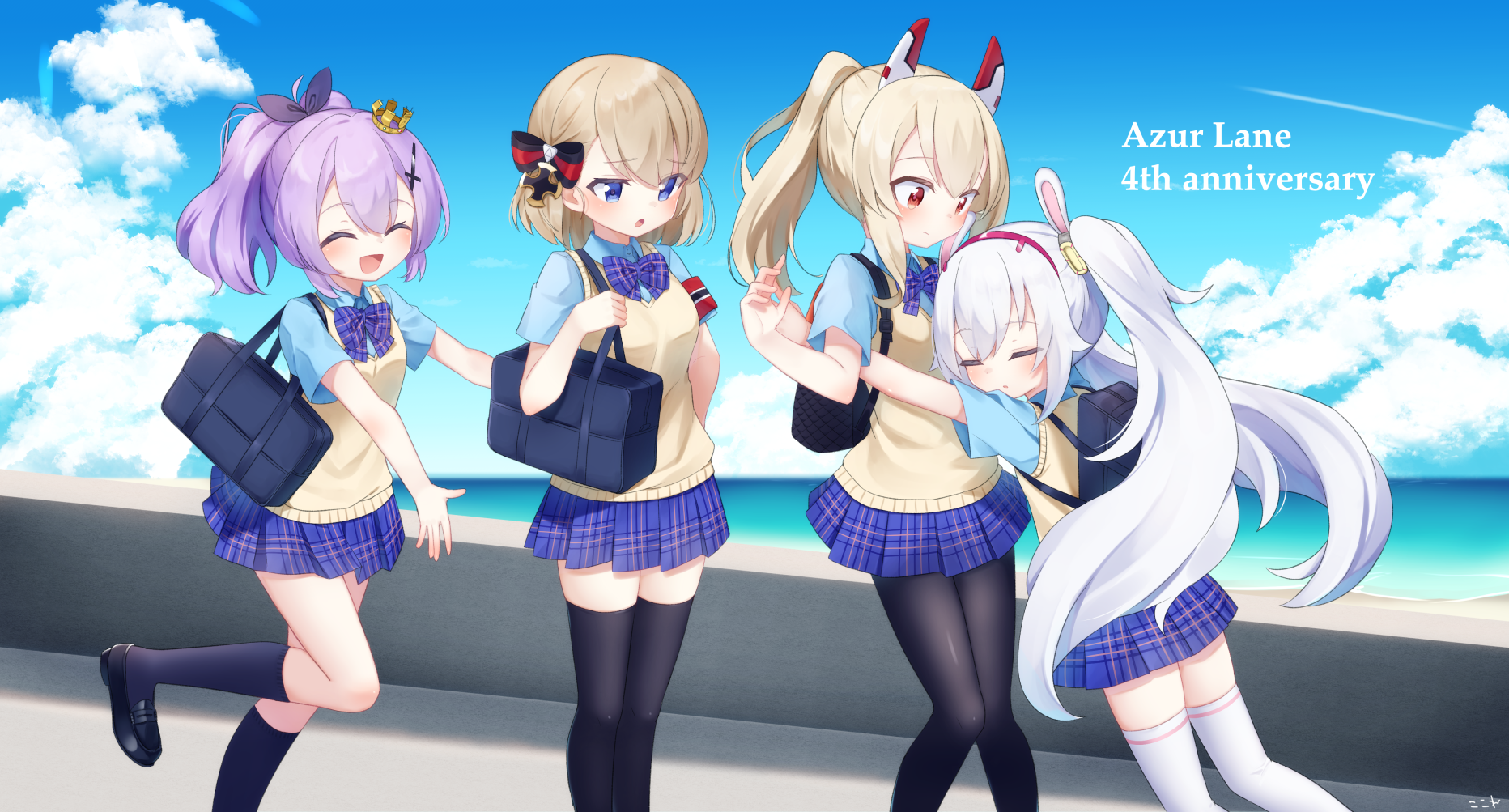 Ayanami, Javelin And Laffey Azur Lane Wallpapers