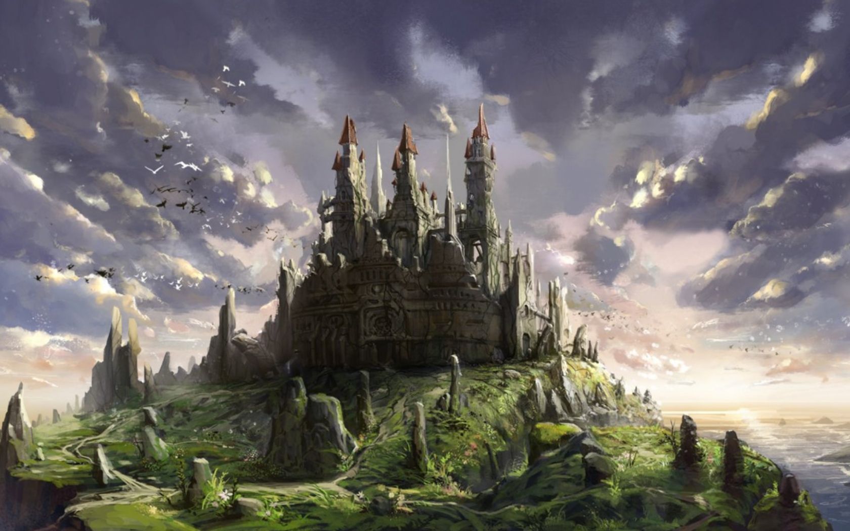 Azkalon God Castle
 Wallpapers