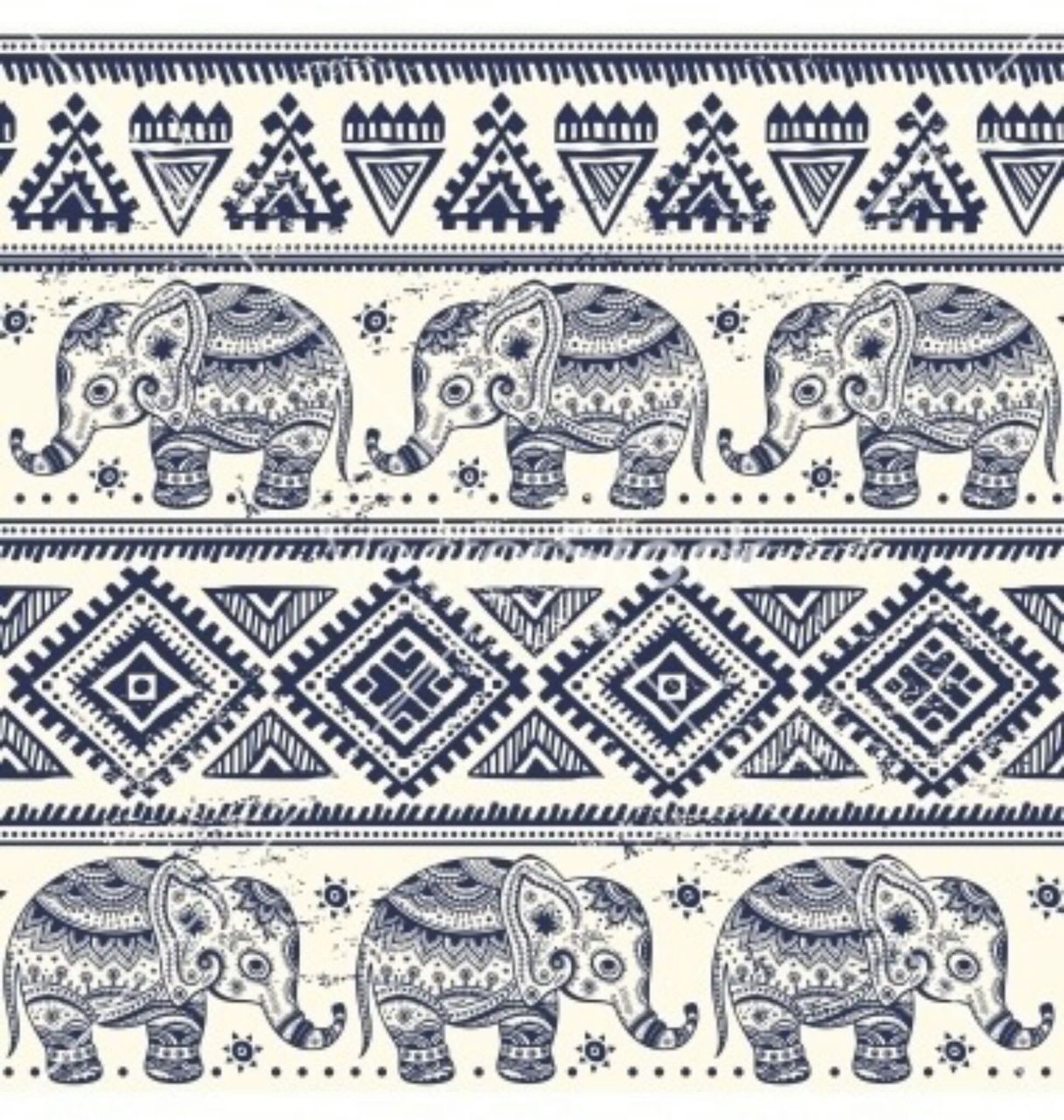 Aztec Elephant Wallpapers