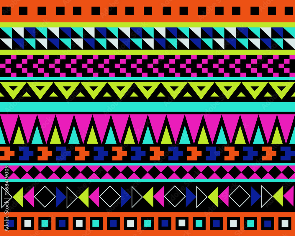 Aztec Tribal Prints Wallpapers