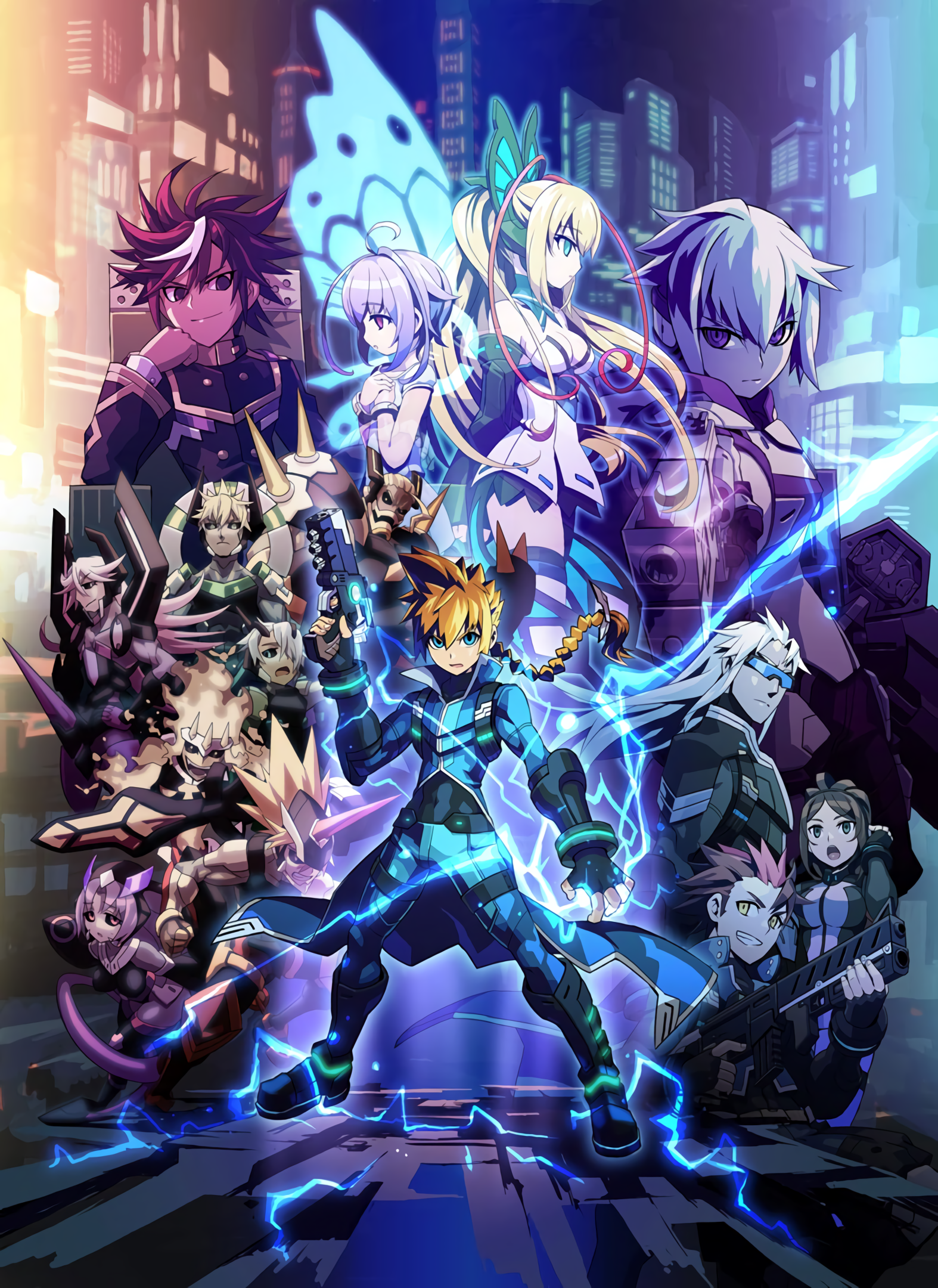 Azure Striker Gunvolt Wallpapers