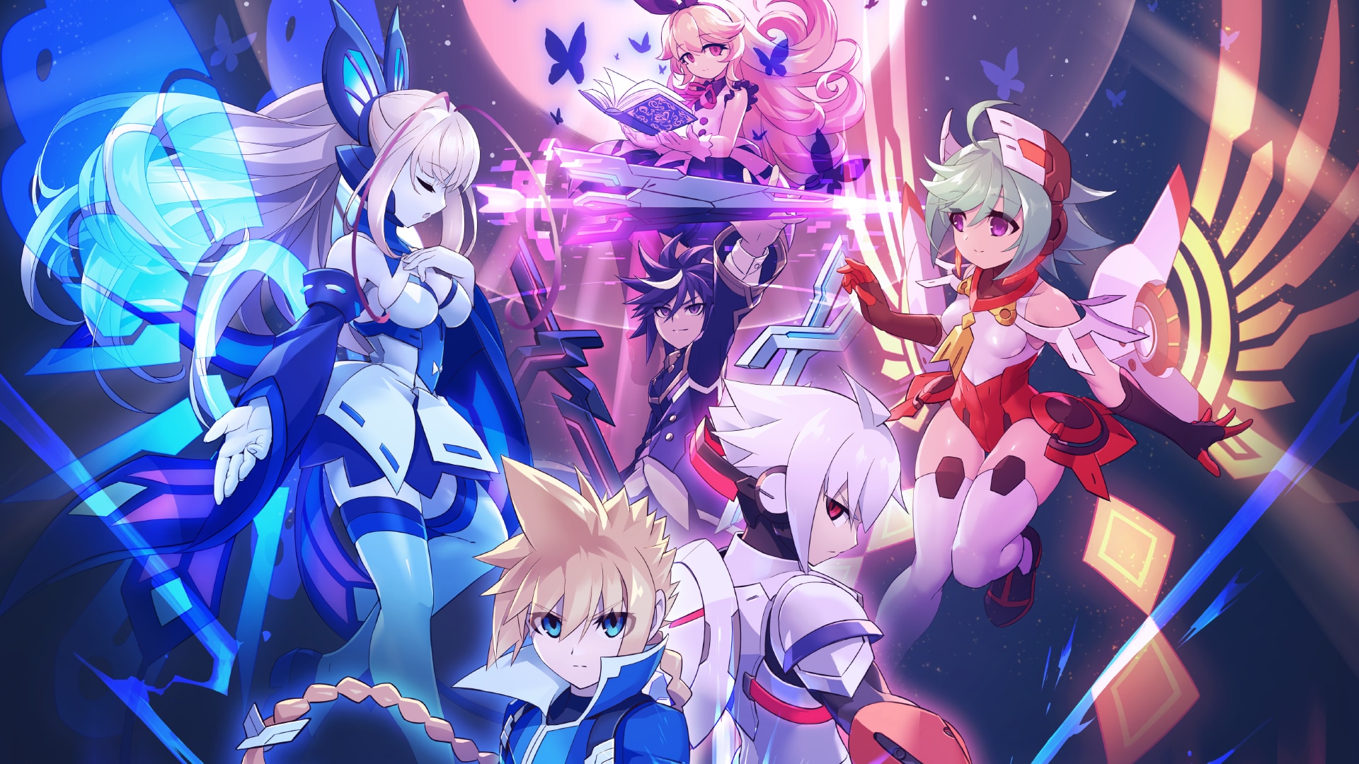 Azure Striker Gunvolt Wallpapers