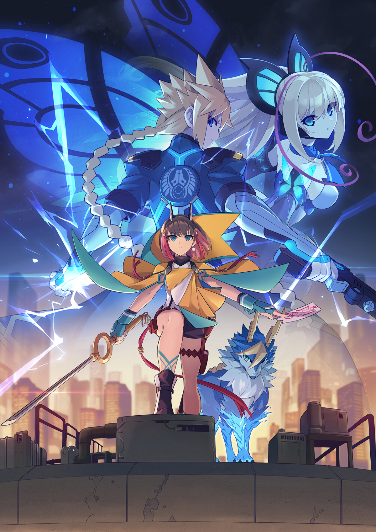 Azure Striker Gunvolt Wallpapers