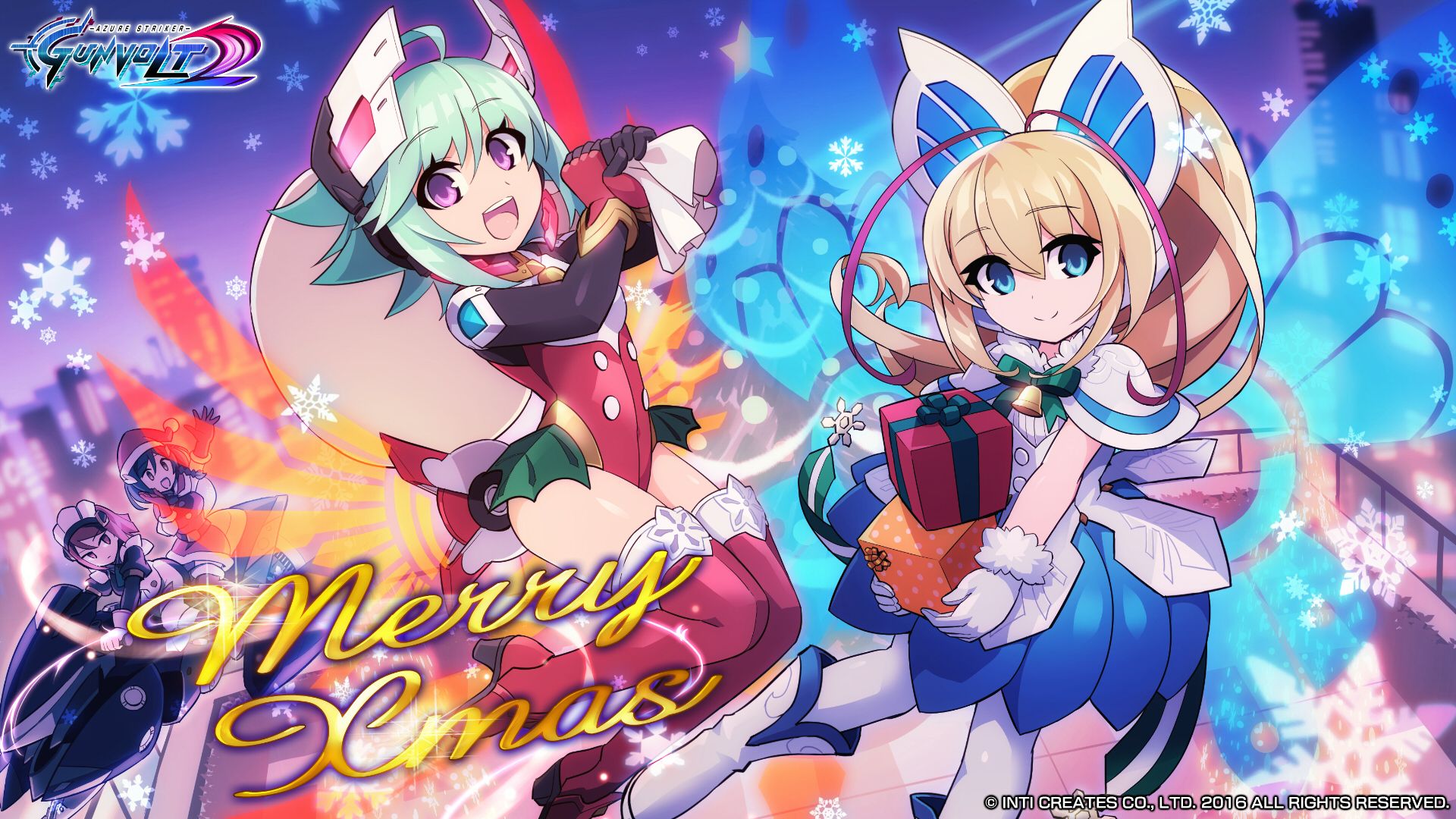 Azure Striker Gunvolt Wallpapers