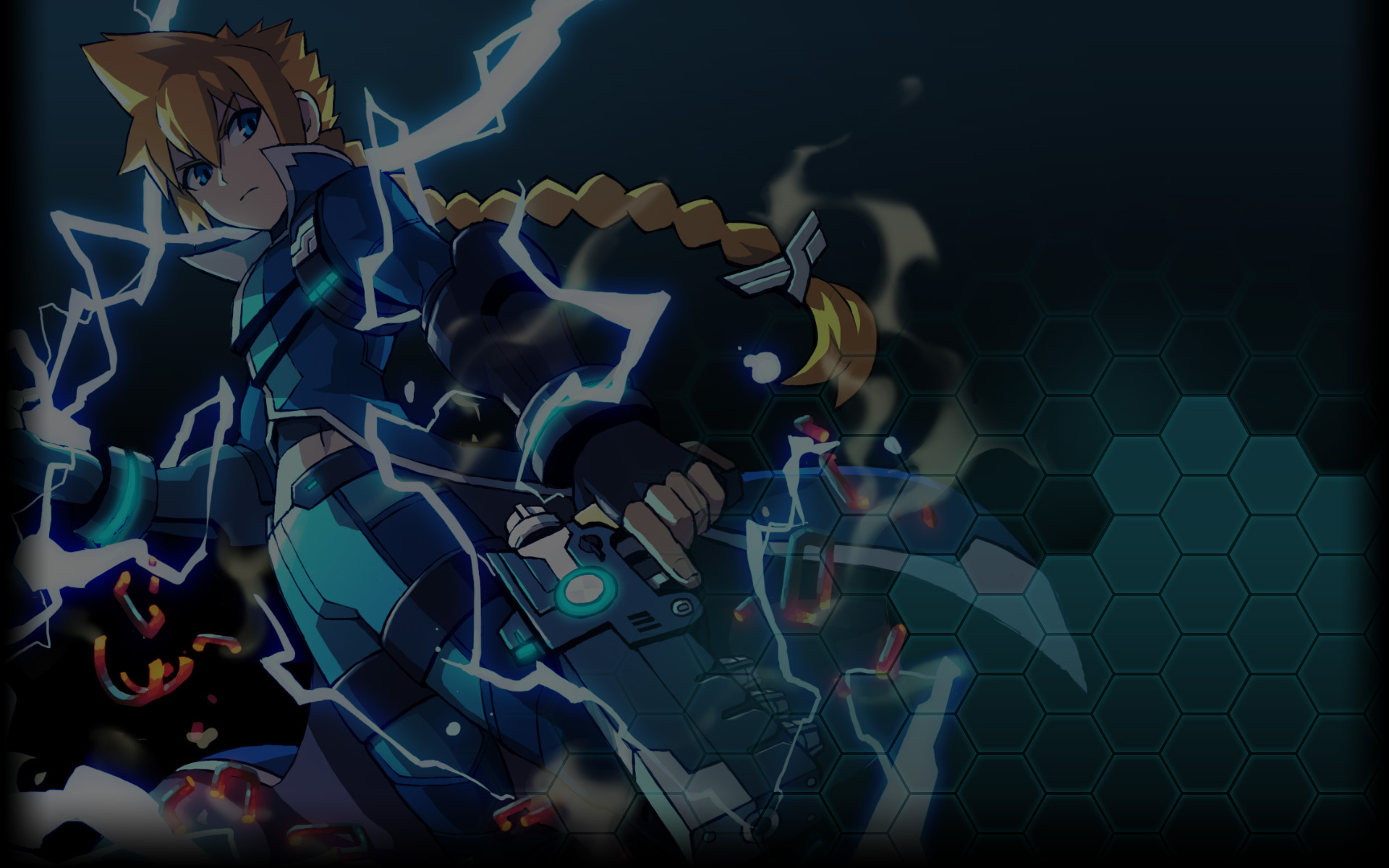 Azure Striker Gunvolt Wallpapers