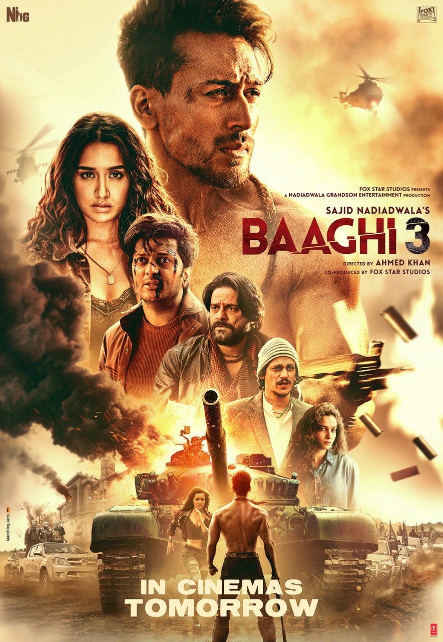 Baaghi 3 Download Wallpapers