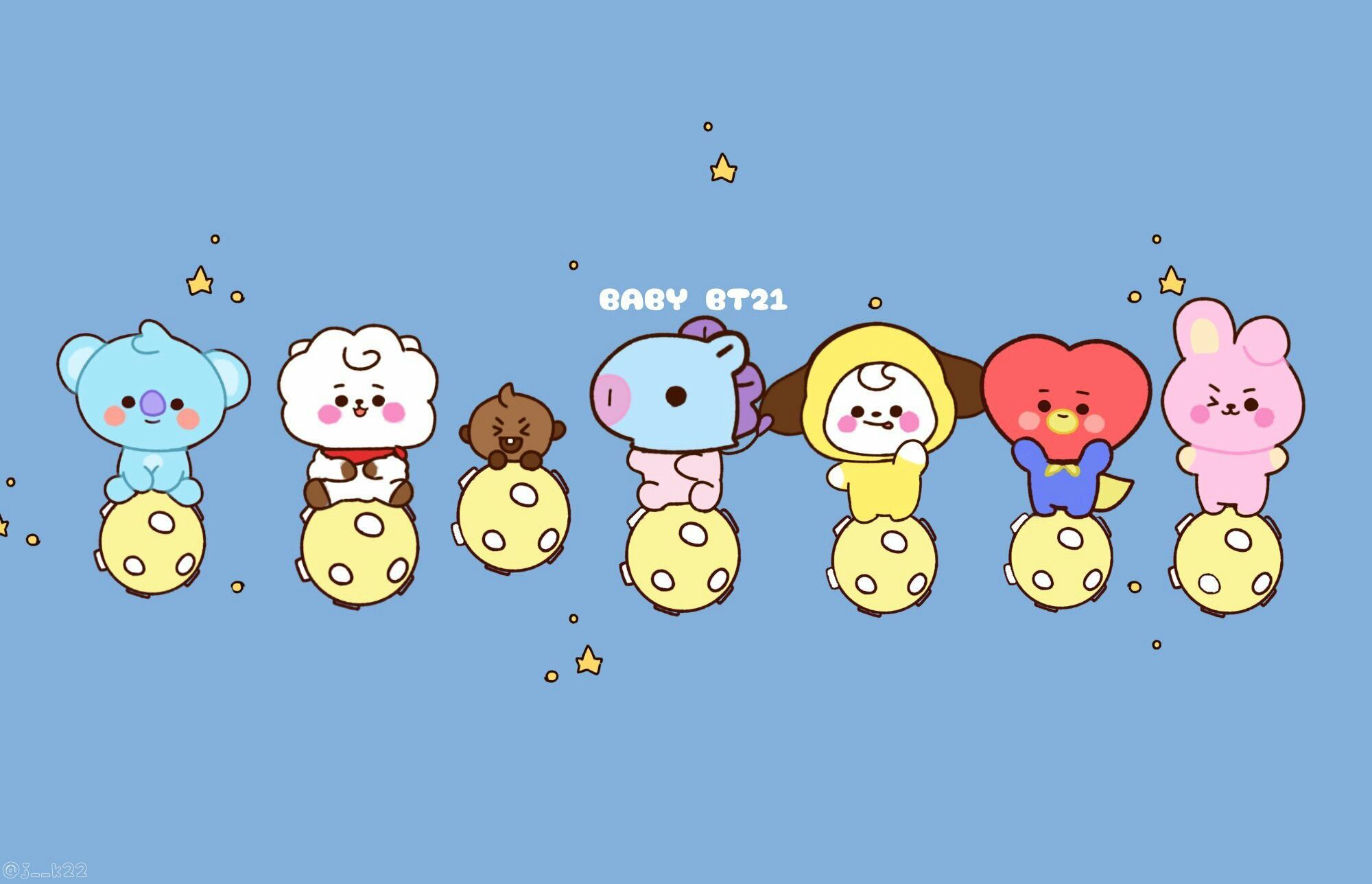 Baby Bt21 Cooky Wallpapers