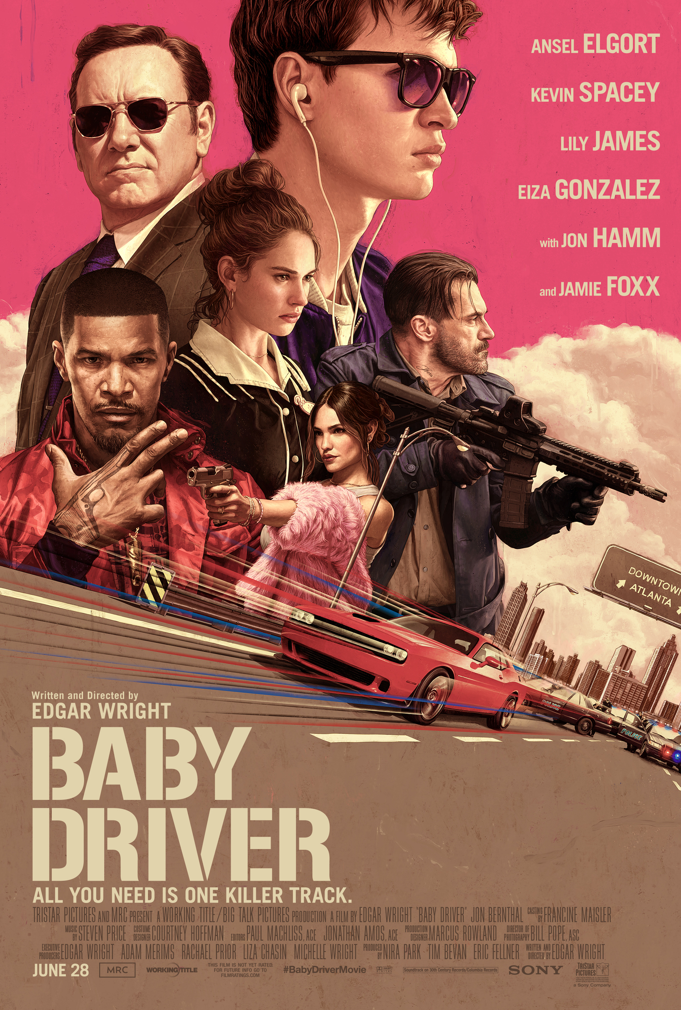 Baby Driver Poster Wallpapers