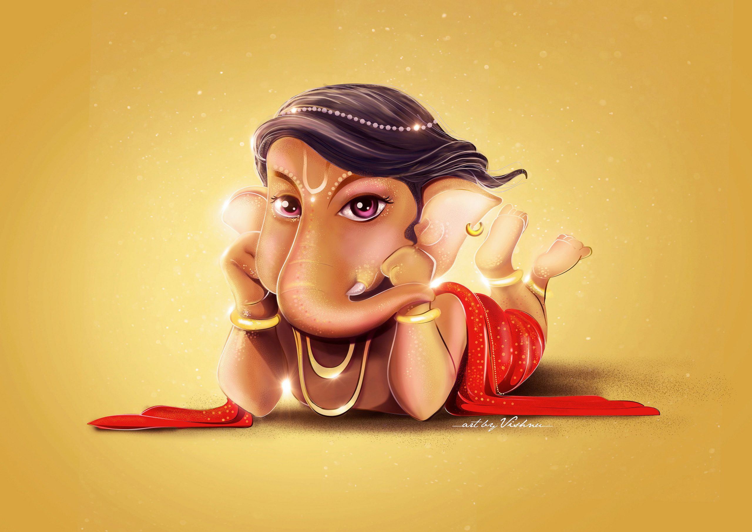 Baby Ganesha Wallpapers